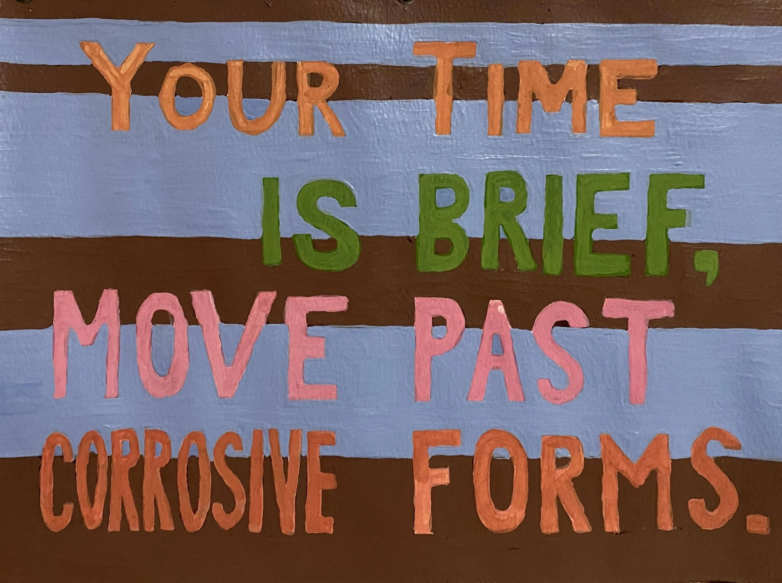 Evolve beyond historical lines, work in progress, 2026. Back View.