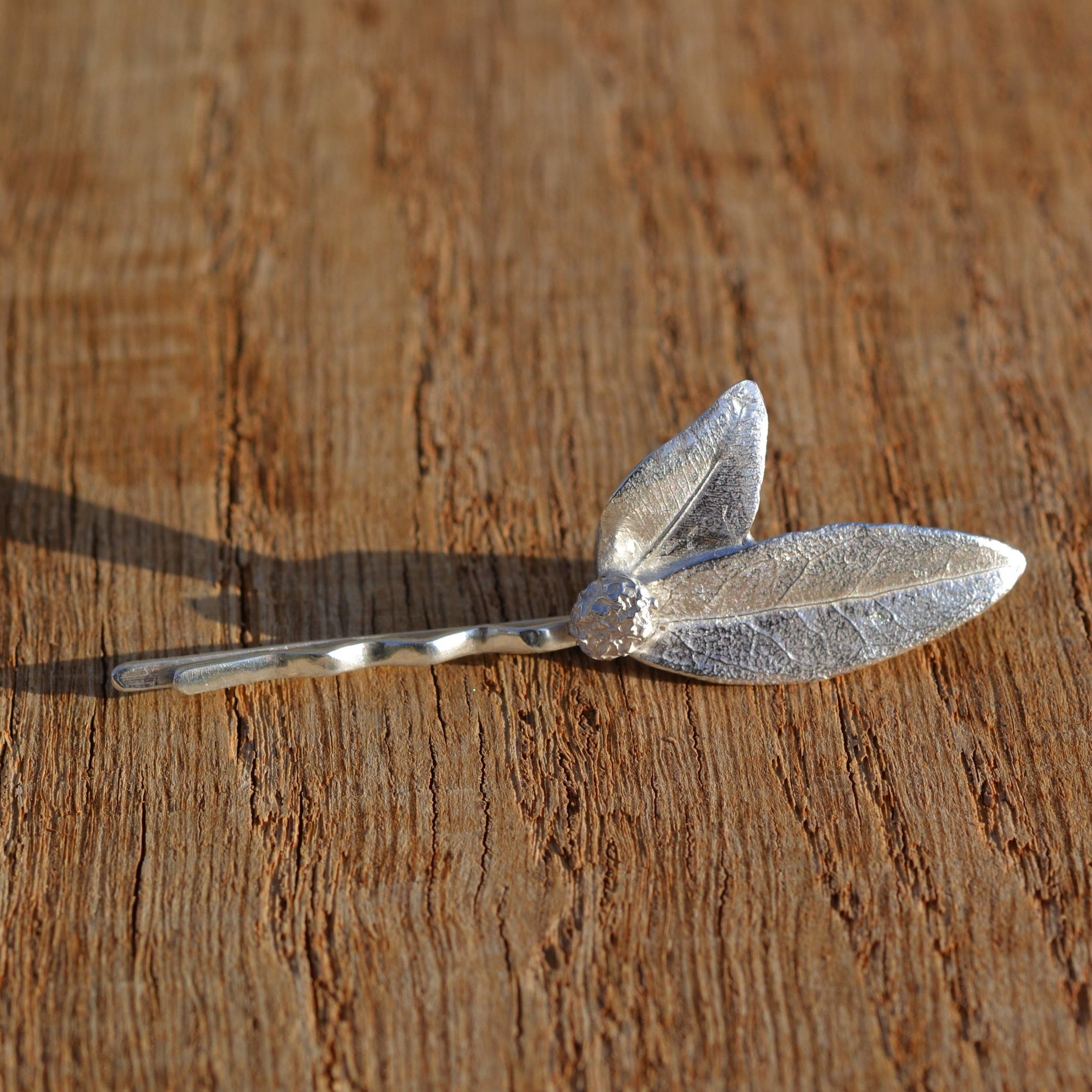 Leaf Hairpin Silver