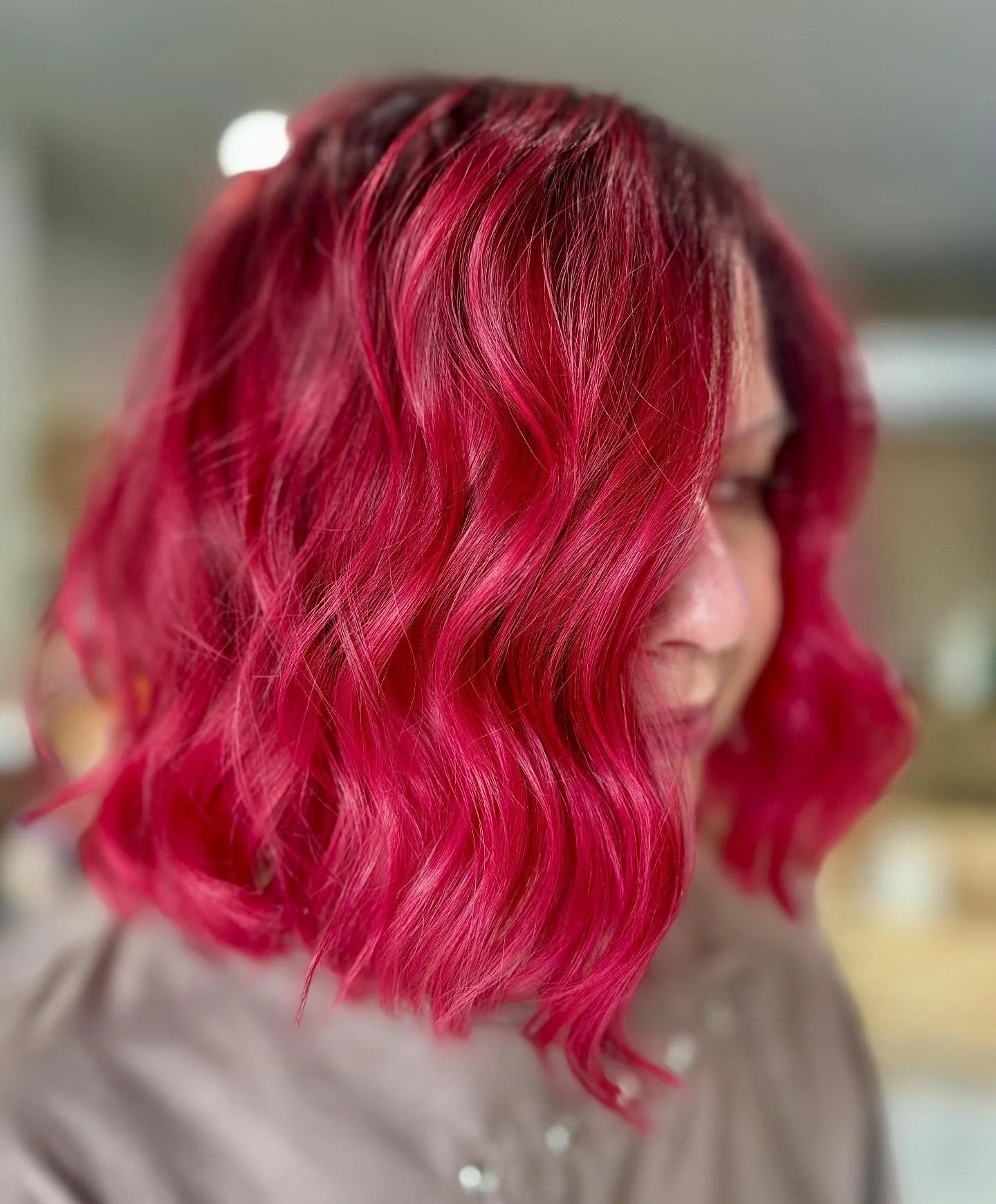 FIRE ❤️‍🔥❤️‍🔥❤️‍🔥 
There isn’t anything better that gives vibrancy like the crazy colours, in shade FIRE 🔥 
#crazycolorfire