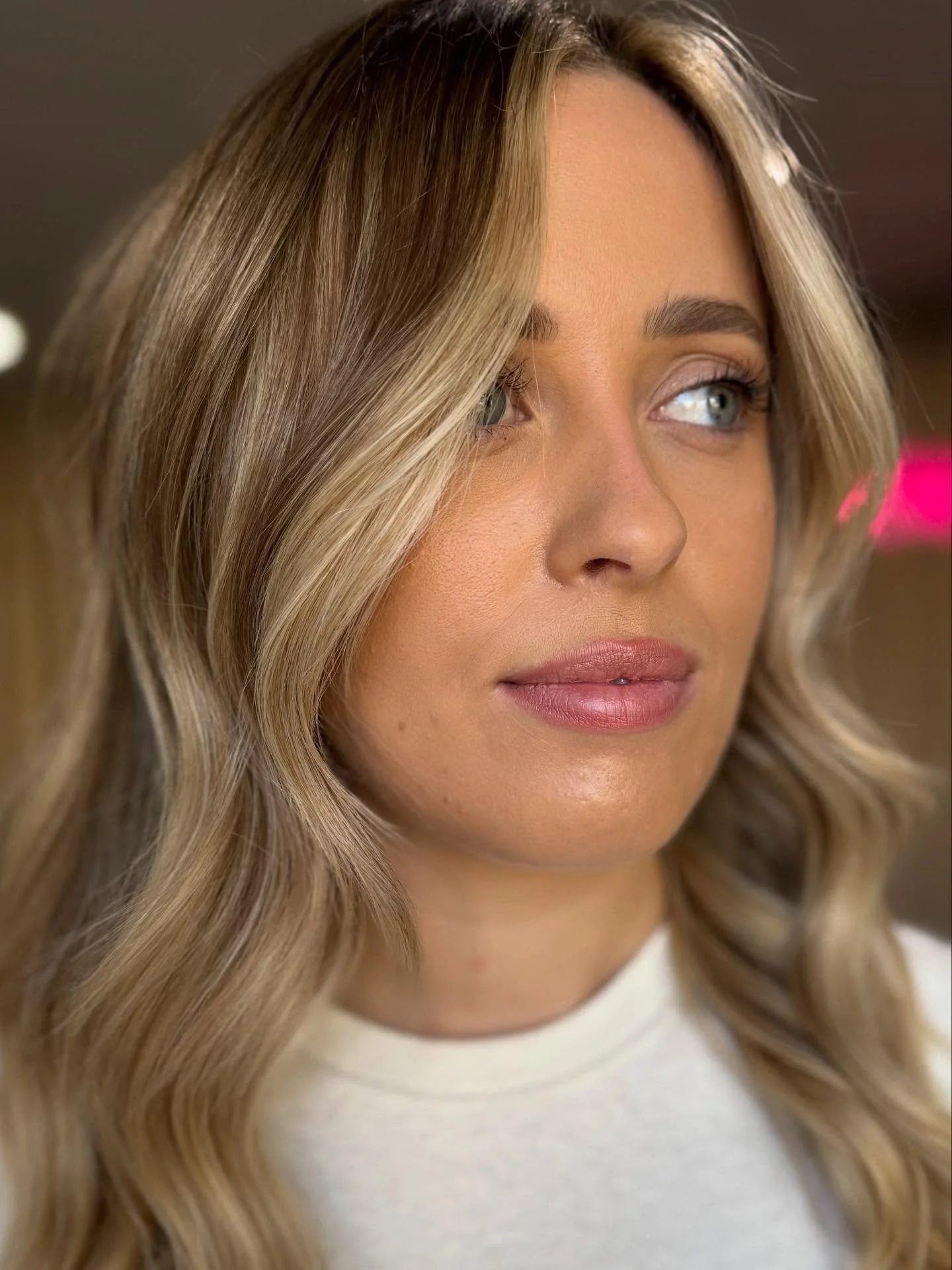 A/W refresh, lowlights added for a natural root blend and dimensional blonde 👌🏽✨