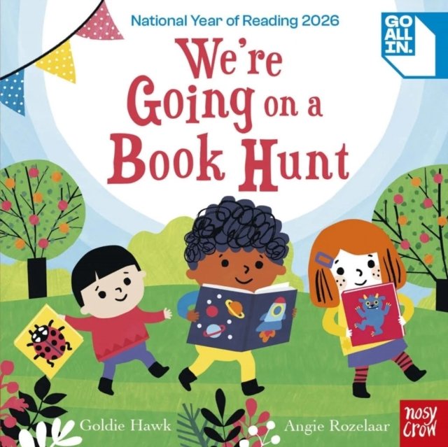 We're Going on a Book Hunt Front Cover