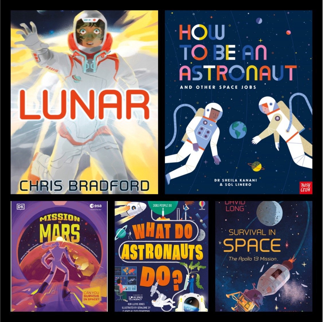 Space Topic Books for KS2