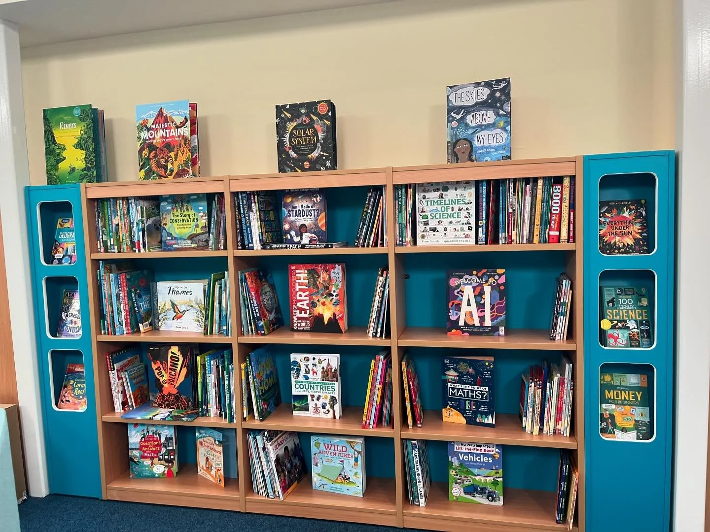 🌟Library Stock🌟

This beautiful new library was installed in a school after their old one was badly damaged in a flood. They needed lots of new stock to update and replace a lot of old books. We spent two days auditing then provided a bespoke quote