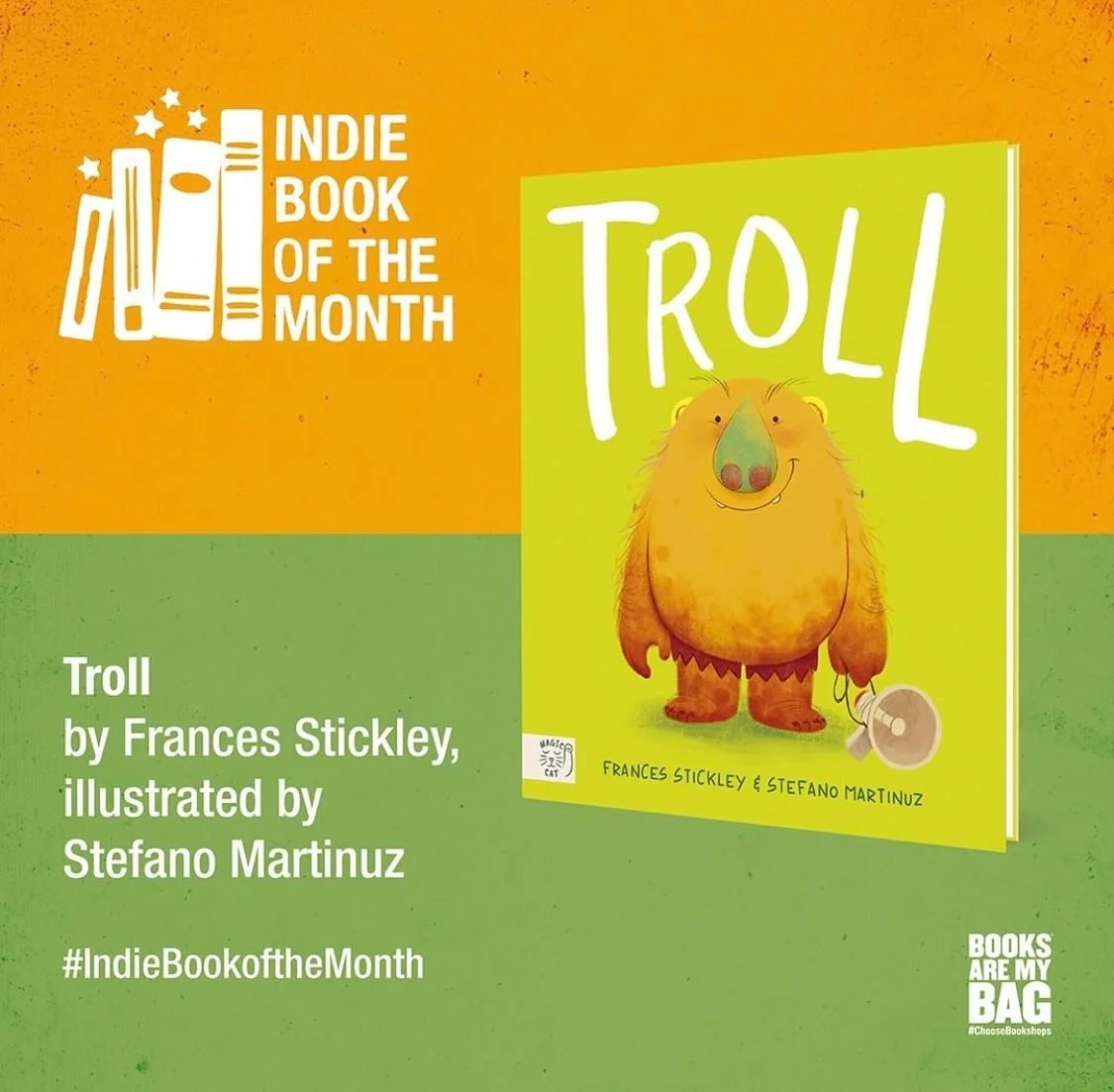 🌟We are so excited to have selected the Indie Book of the Month for September! 🌟

There are so many fabulous books being published this month but this was our absolute favourite. 

&lsquo;This is a beautifully crafted, heartwarming tale of a troll 