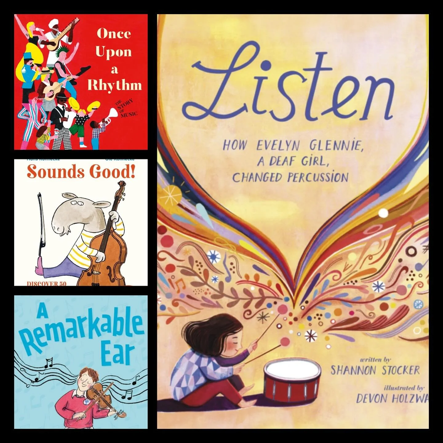 🎶 Music ~ KS1 🎶

Our second of three brand new Music Collections!

Perfect for sharing during music lesson and story time, these books encourage creativity, enhance listening skills, and foster a lifelong appreciation for music. Join us on a musica