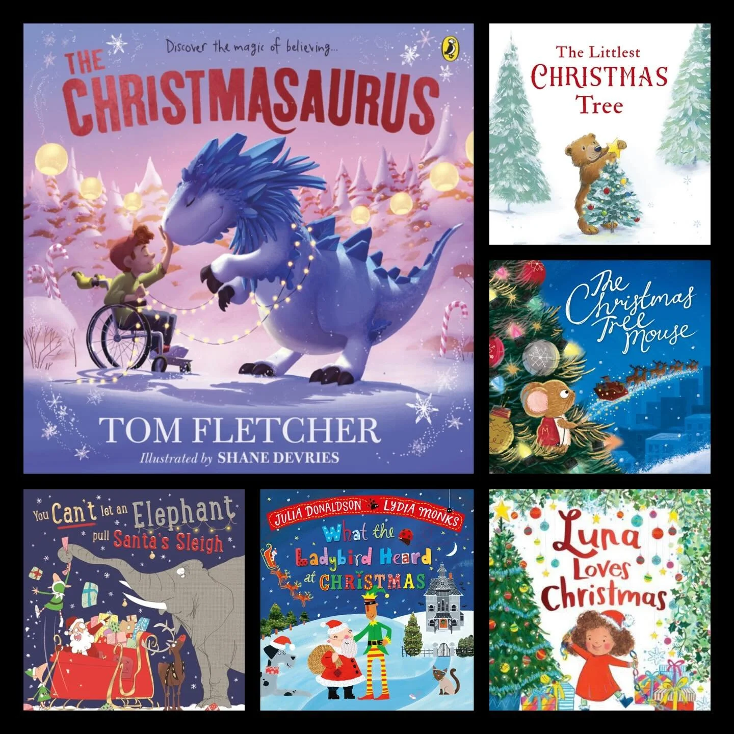 🎄Christmas Collections🎄

Our Christmas Collections are all out now! Get ready for the festive season with these fabulous books to share with your class throughout December. 

The featured pictures show this year&rsquo;s beautiful Reception collecti