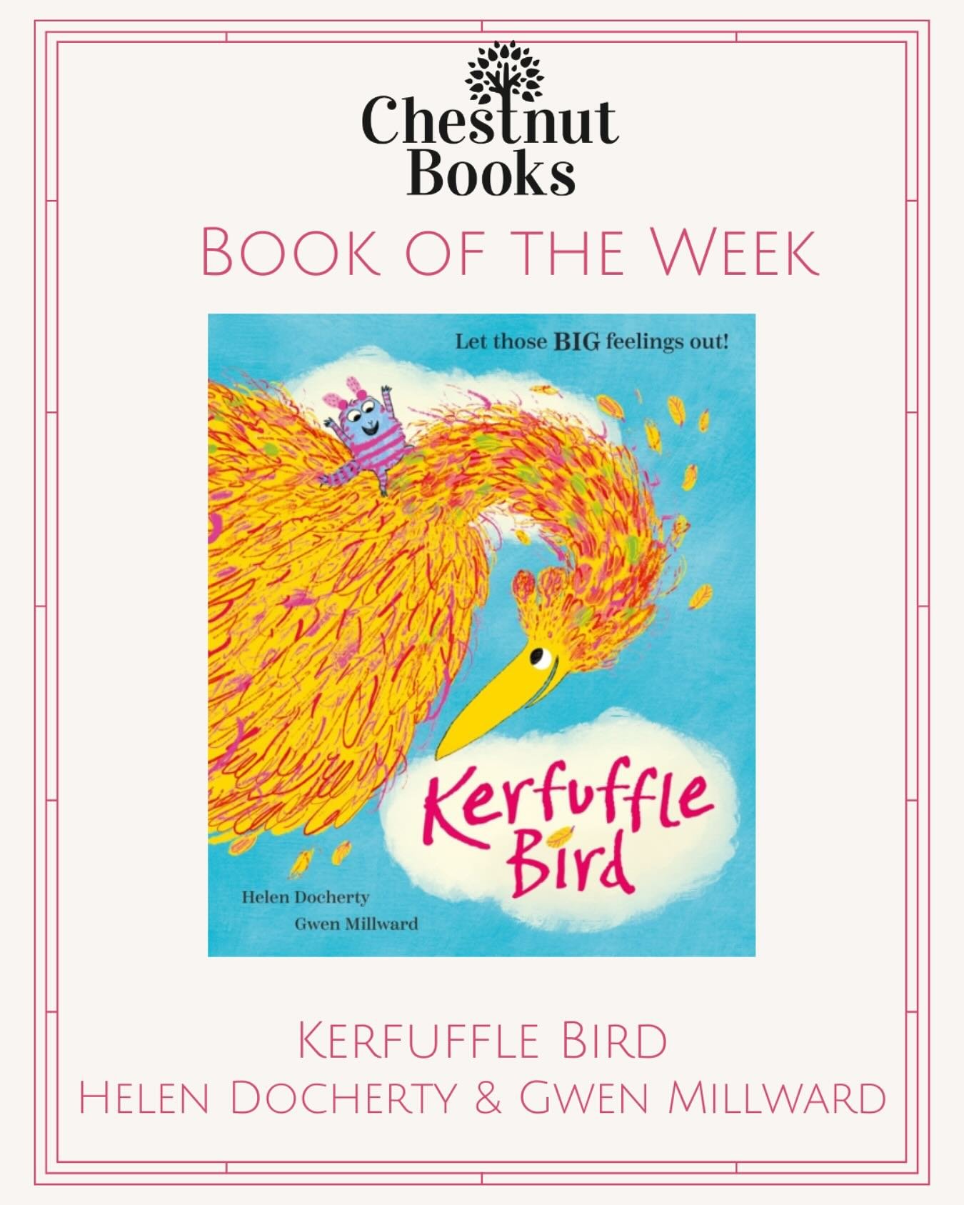 🪺Kerfuffle Bird🪺

The Hushlings are always quiet and polite, and that&rsquo;s the way they like it. Except for Maeve who longs to let some of her Big Feelings out!

When the noisy Kerfuffle Bird arrives, Maeve is overjoyed to have someone to whoop 