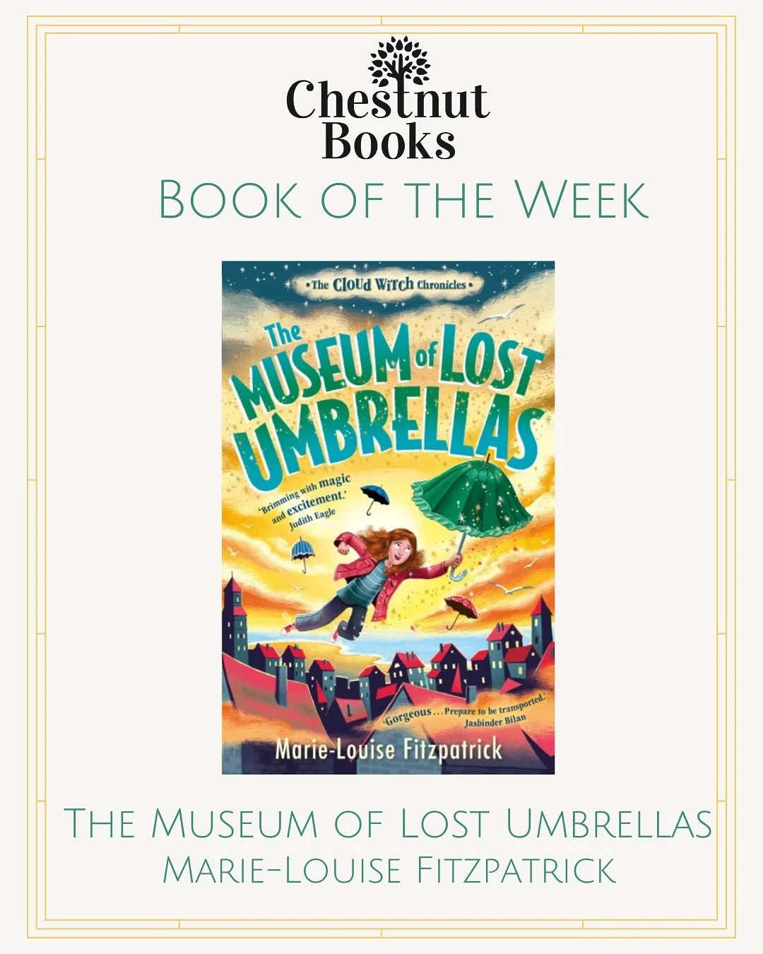 ☂️ The Museum of Lost Umbrellas ☂️

&lsquo;Discover a magical island where the houses grant you wishes and the alleyways are secret portals . . .

When Dilly arrives on the island of Ollipest, she is unsure what to expect from her new life . . .

She