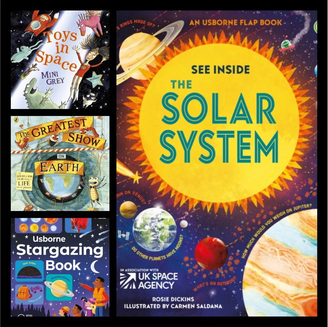 Space Topic Books for KS1