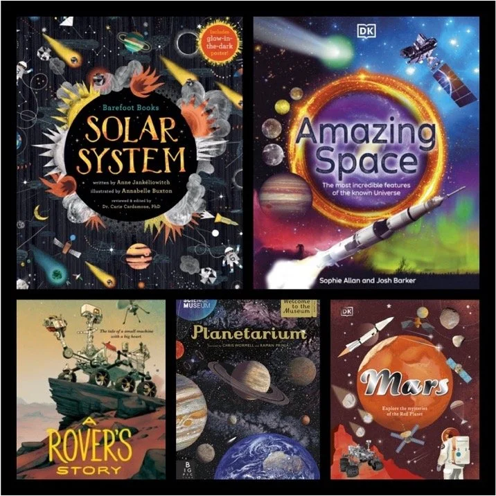 Space Topic Books for KS2