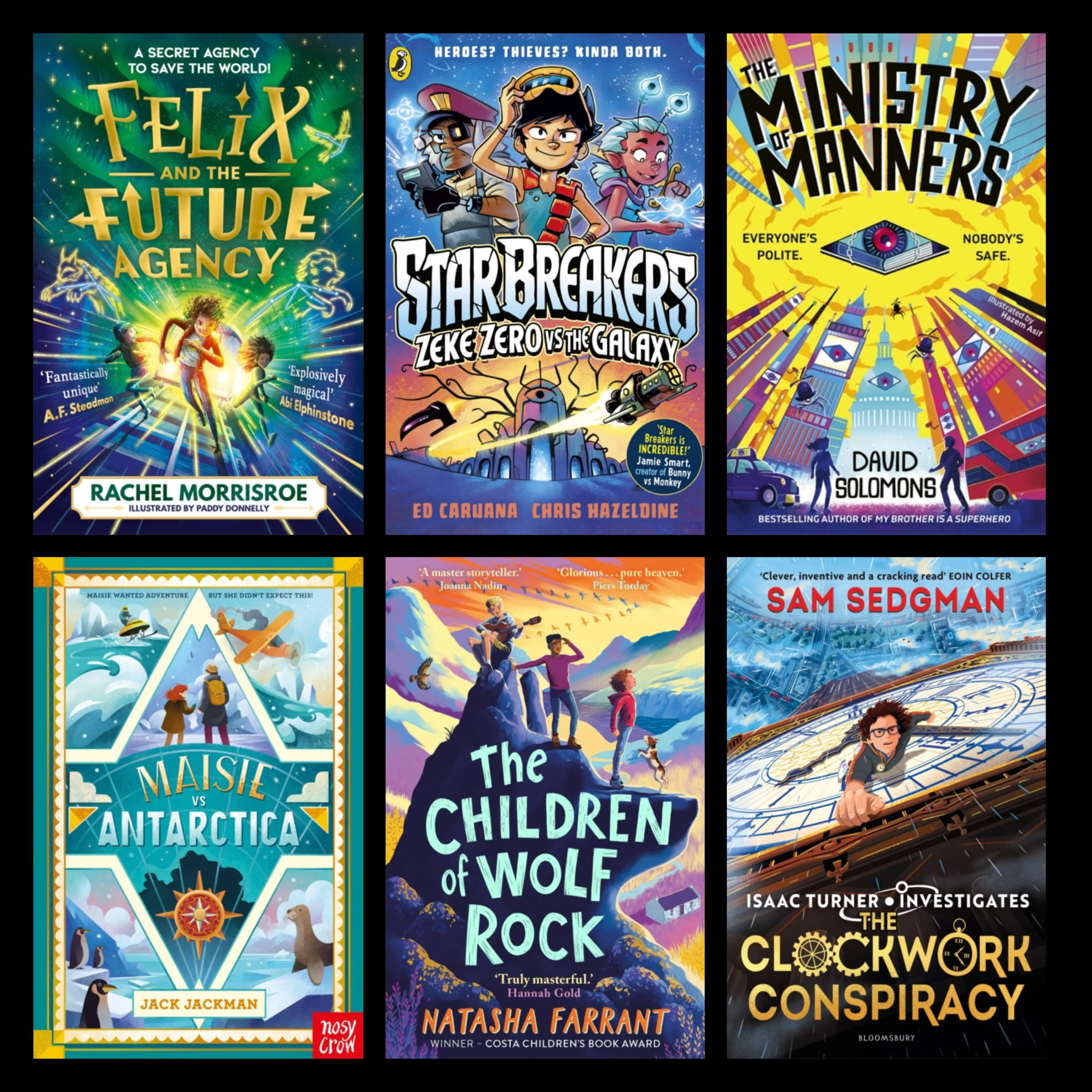 Six Books for Summer ~ Year 5