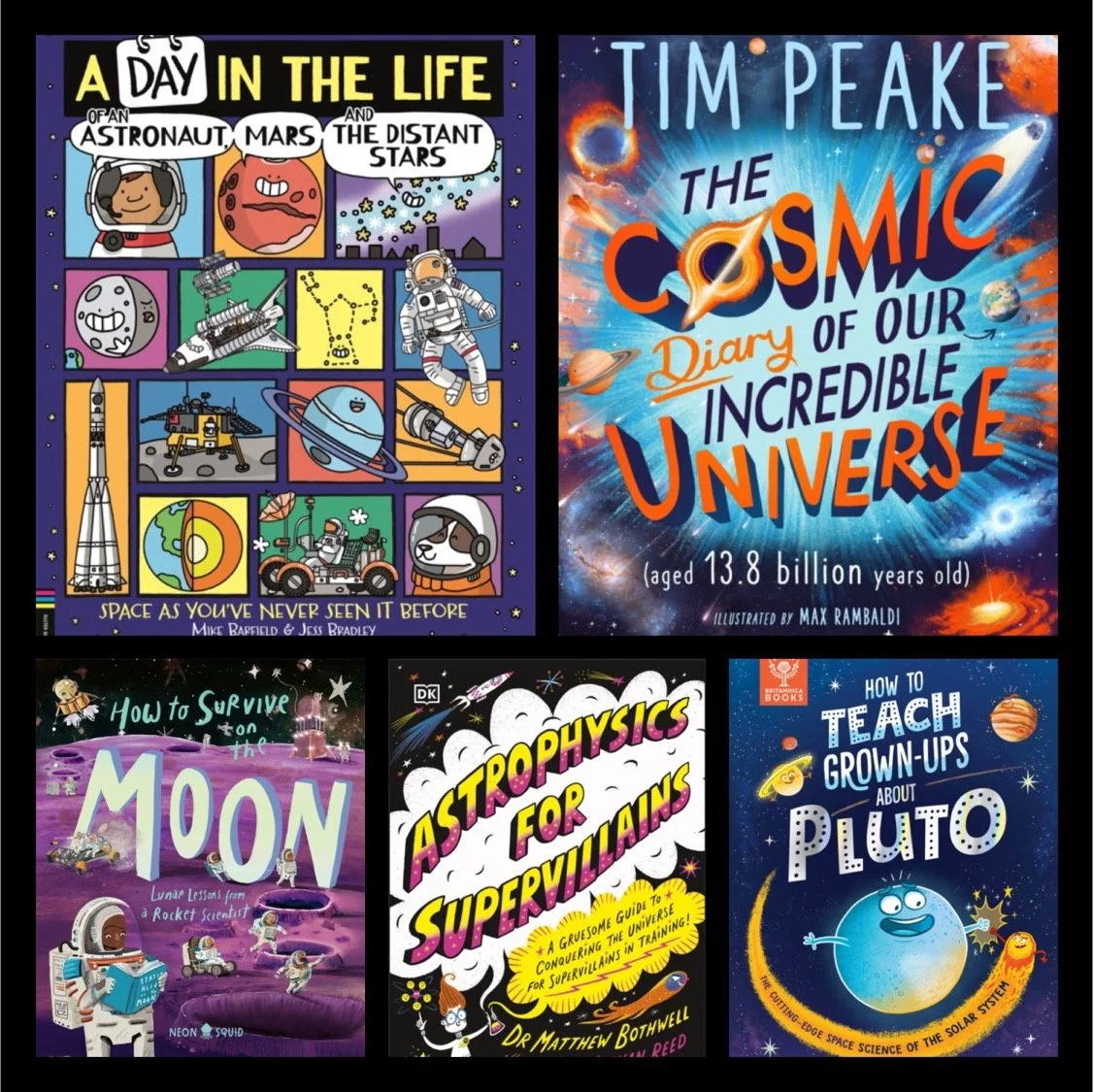 Space Topic Books for KS2
