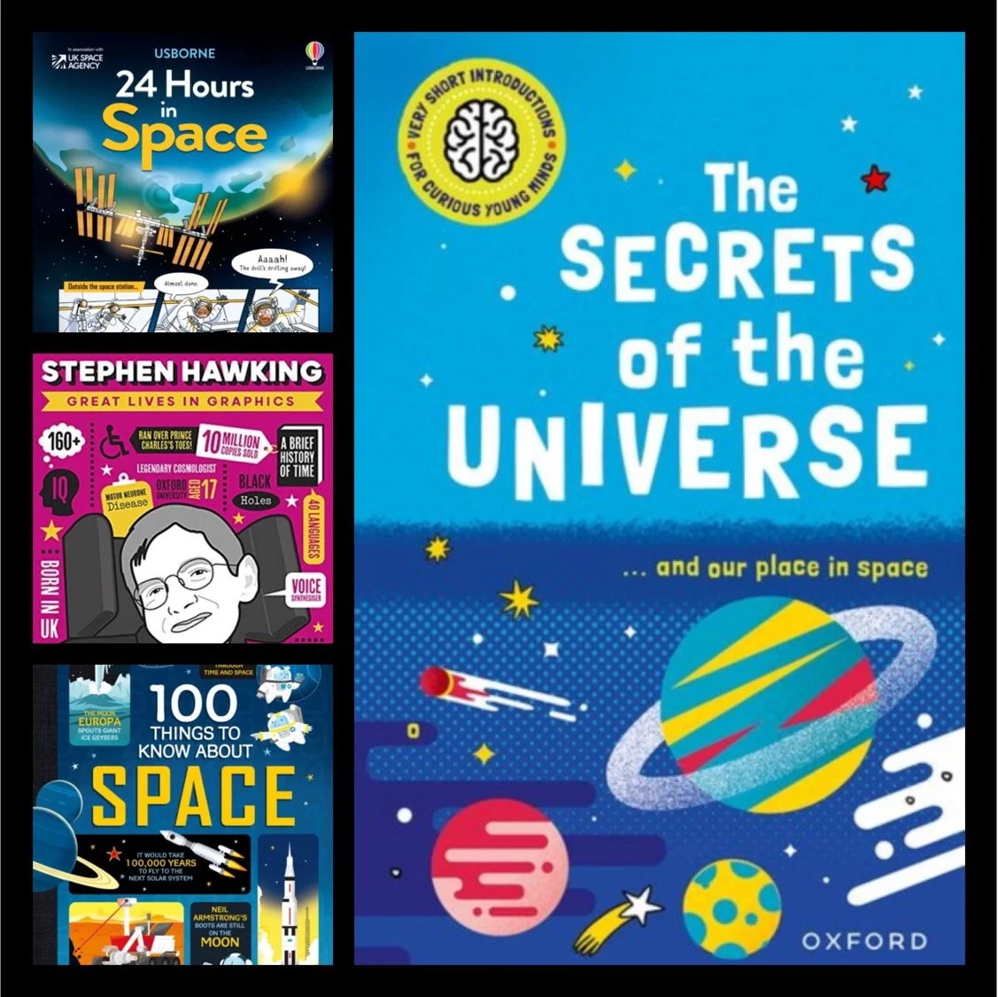 Space Topic Books for KS2