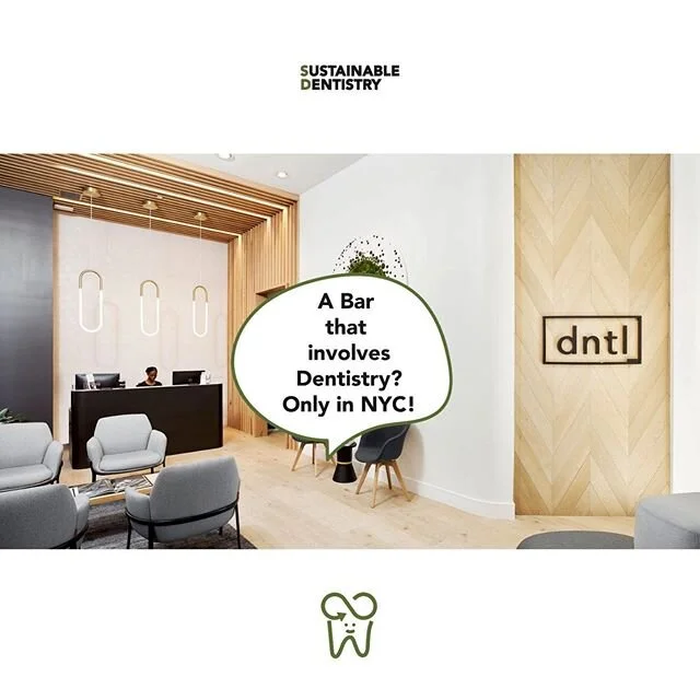 This concept makes us believe even more in a modern, young, fresh and sustainable dental clinic approach! Read all in our new blog post! Link in bio Well done @dntlbar #dntlbar #sustainabledentistry #sustainability #greendentistry #biologicaldentistr