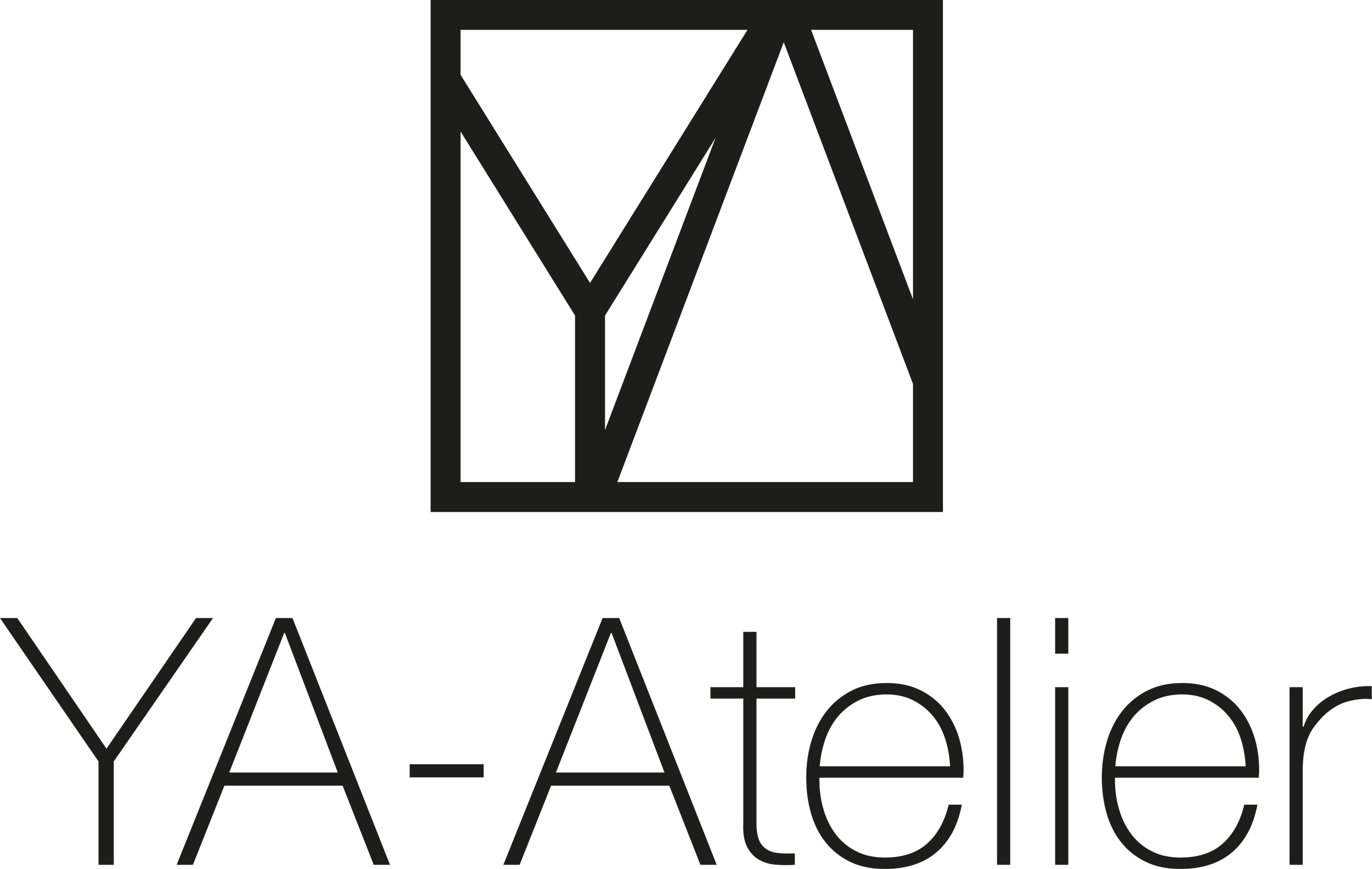 Logo avec un design géométrique noir et blanc, composé de lignes droites formant un motif abstrait