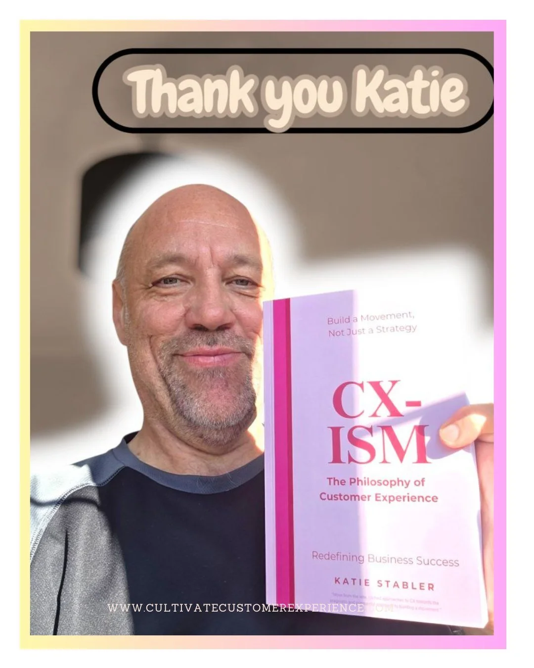 Big thanks to Graham Bunting for this little share last week!

Honestly, writing CX-ISM was an total JOY!

The feeling of publishing my own philosophy was AMAZING!

I am proud.

But, none of that beats the feeling of seeing others reading it and shar