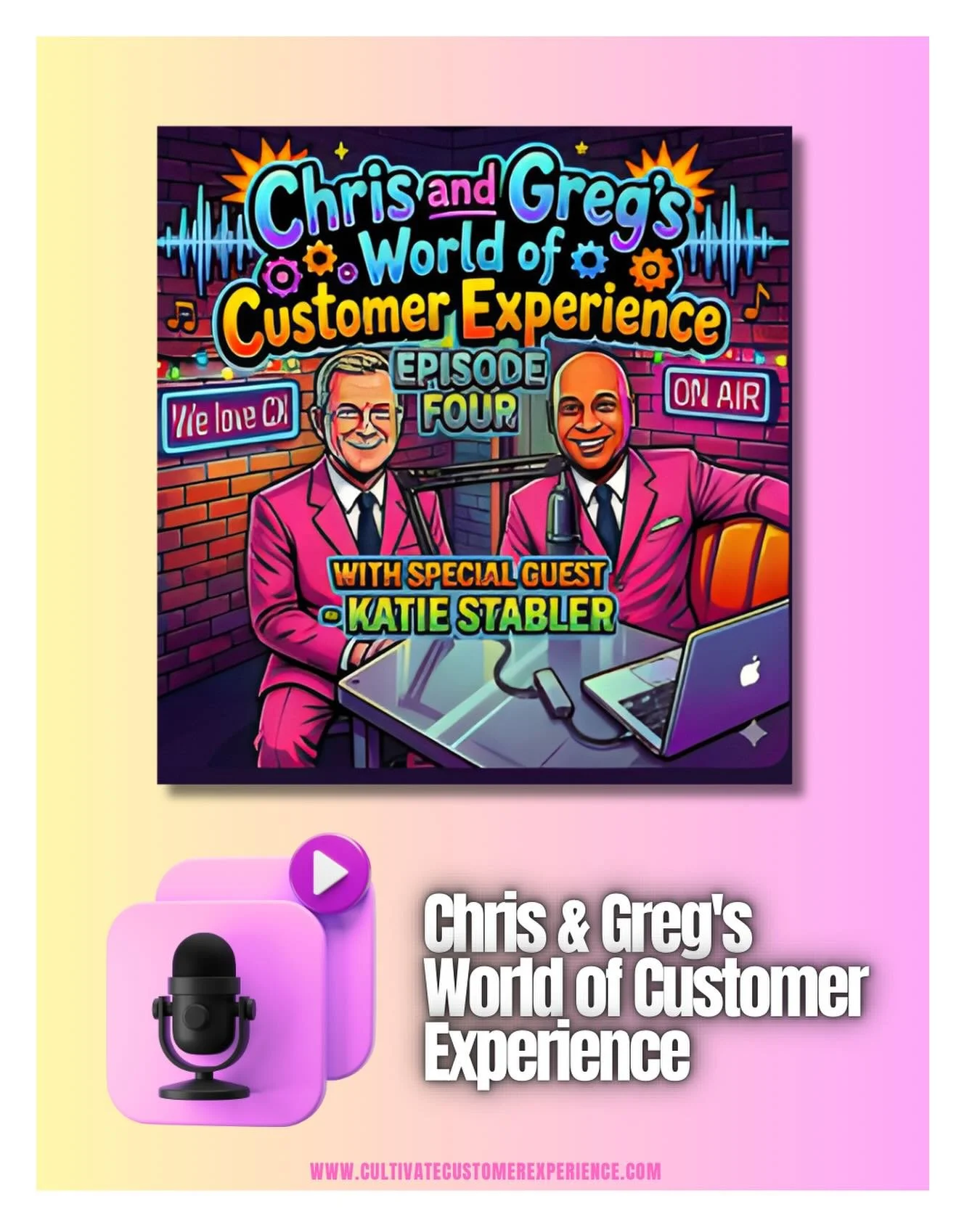 Right, it&rsquo;s Friday....

You need a nice way to end the week but something that still feels like &lsquo;work&rsquo;.

So listen in to my episode of Chris &amp; Greg&rsquo;s World of Customer Experience!

Guess what we are talking about???

CX-IS
