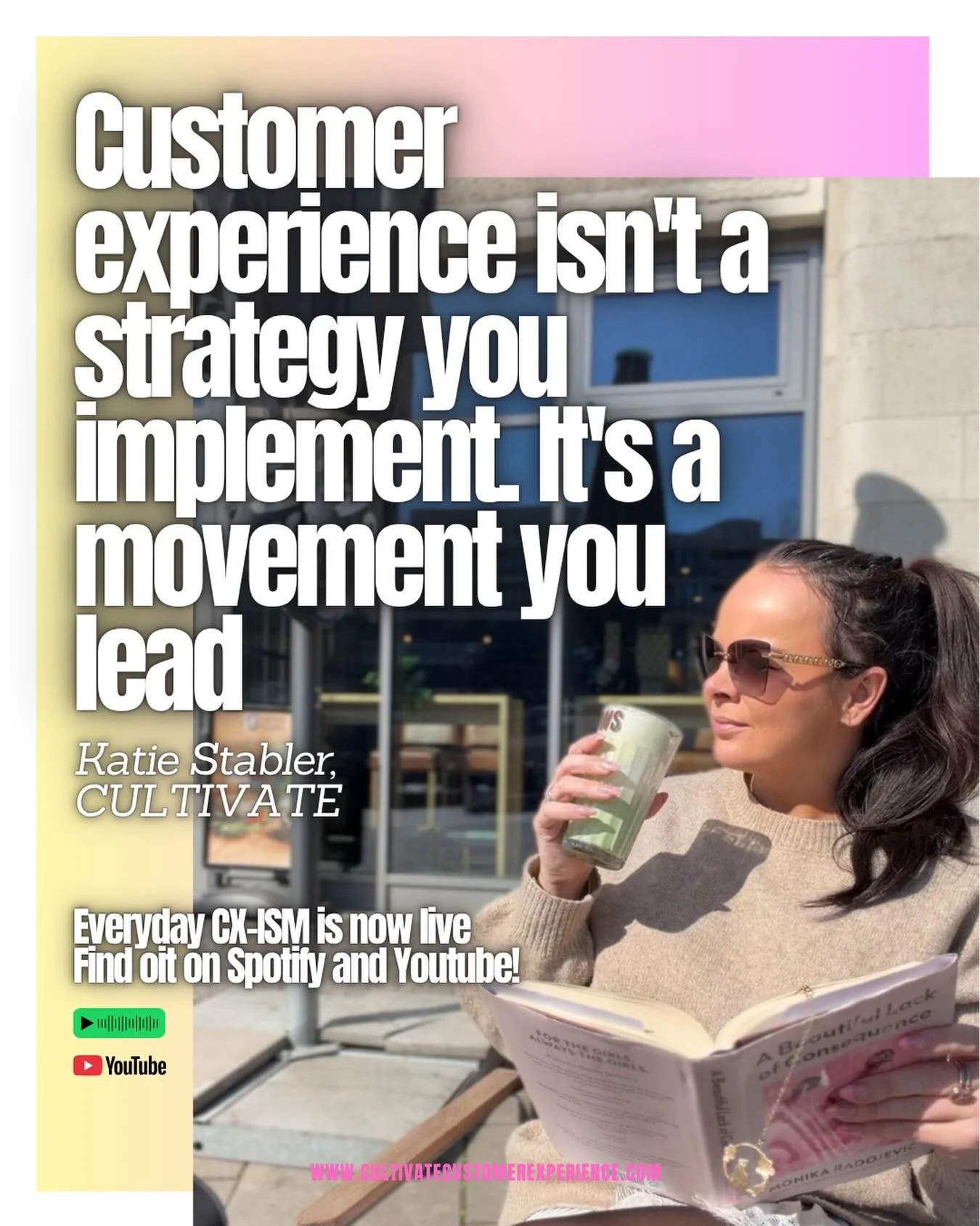 Everyday CX-ISM, episode 1 is live! 

Listen and watch on Spotify and YouTube. Link in bio link. 🎙️

Let me know what you think to the questions raised...

#EverydayCXISM #CustomerExperience #NewPodcast #CXIsm #cultivate