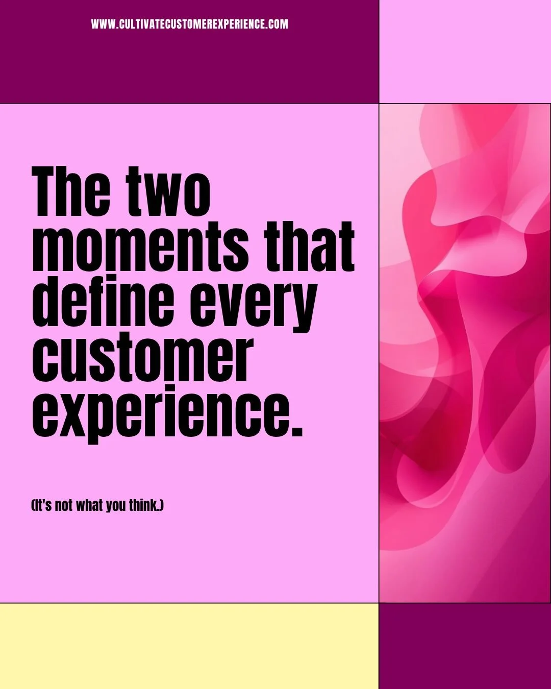 What do you want your customers to remember?

They remember two things: the most emotionally intense moment, and how it ended.

Daniel Kahneman called it the Peak End Rule. And it should be seriously considered when you design a customer experience.
