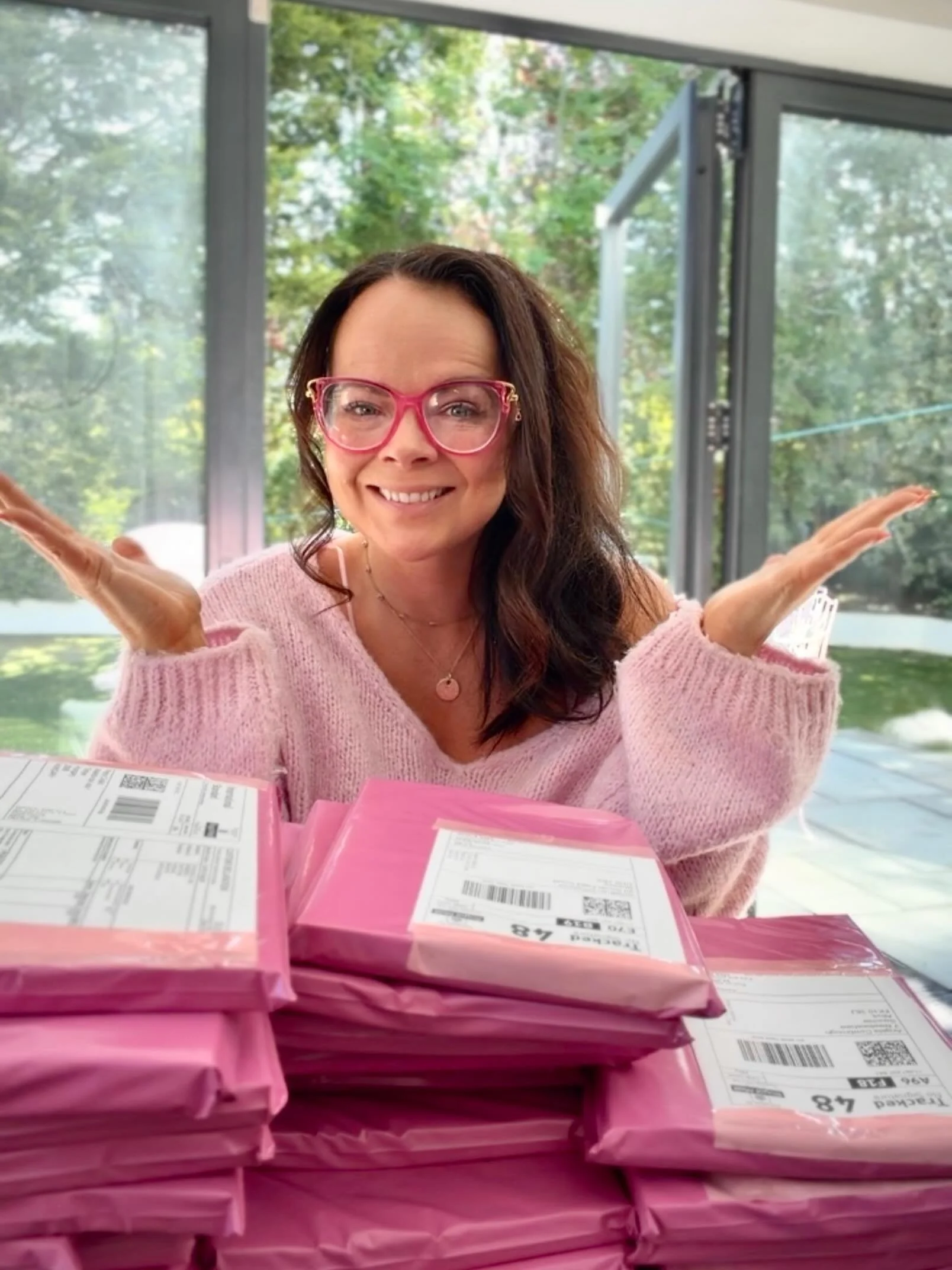 Sunday morning well spent.

It&rsquo;s taken hours of packing but the books for last weeks Zoom summit attendees are ready to travel across the globe.

Madrid, Dubai, The Netherlands, Denmark, Lithuania, Ireland, UK, Germany, Italy&hellip;to name a f