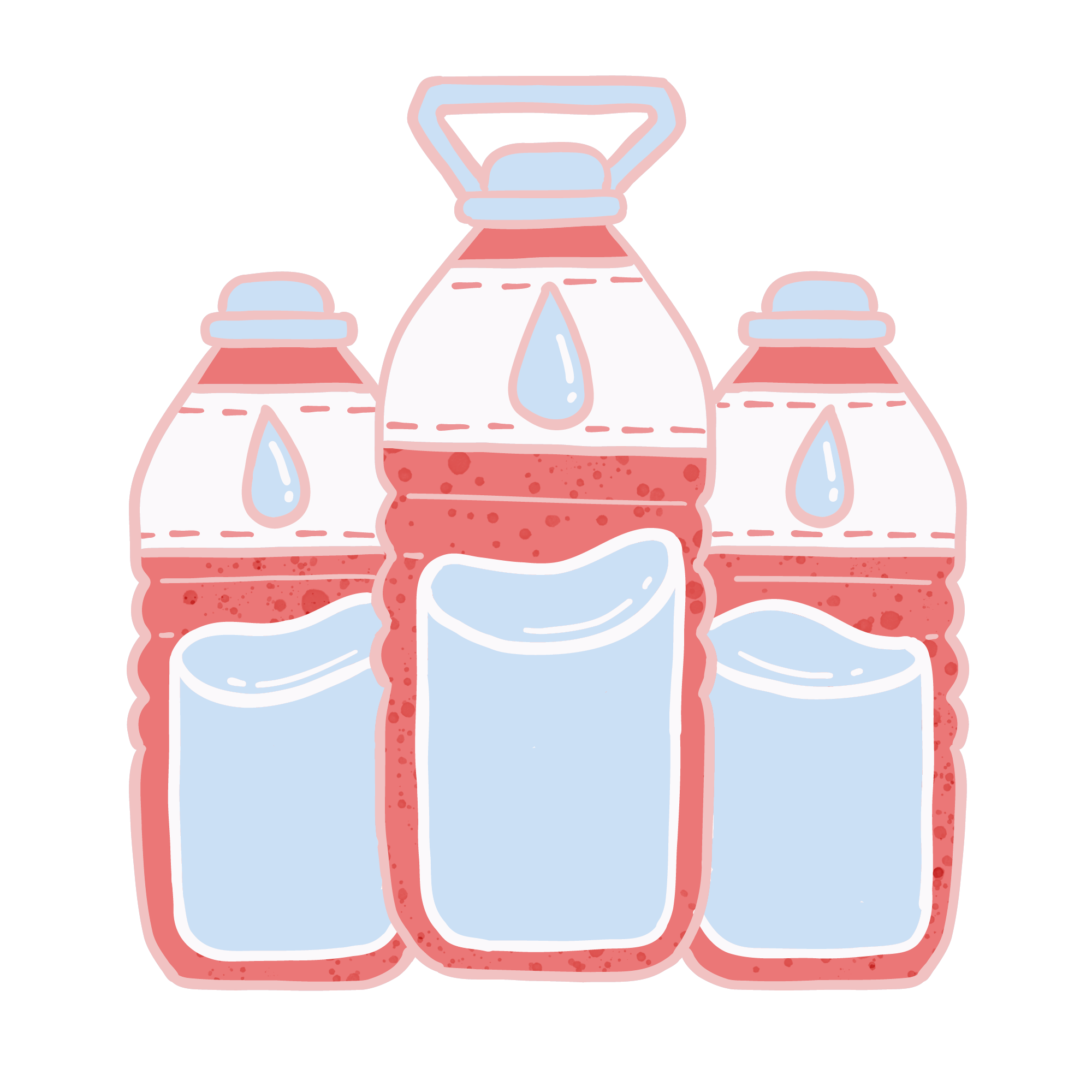 300 litres of water