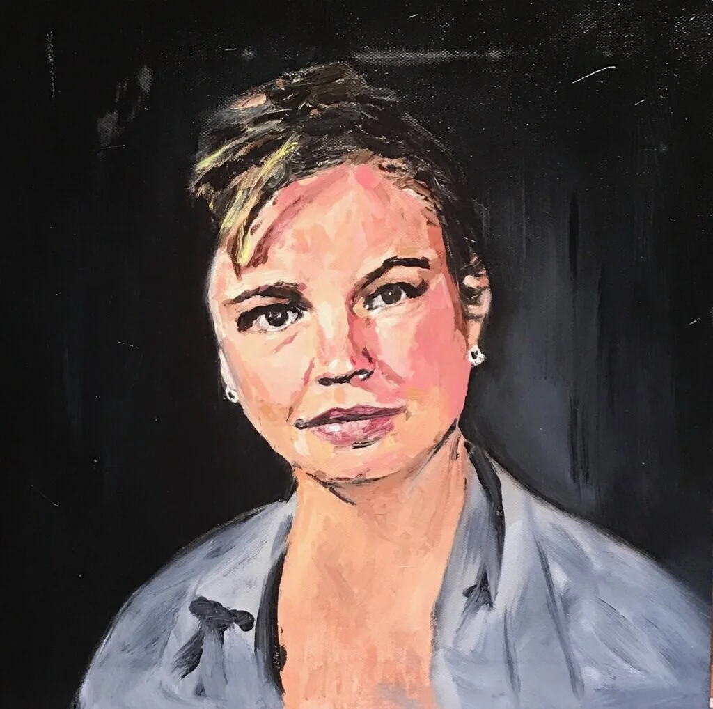 Anne 50 x 50 cm Oil on vanvas