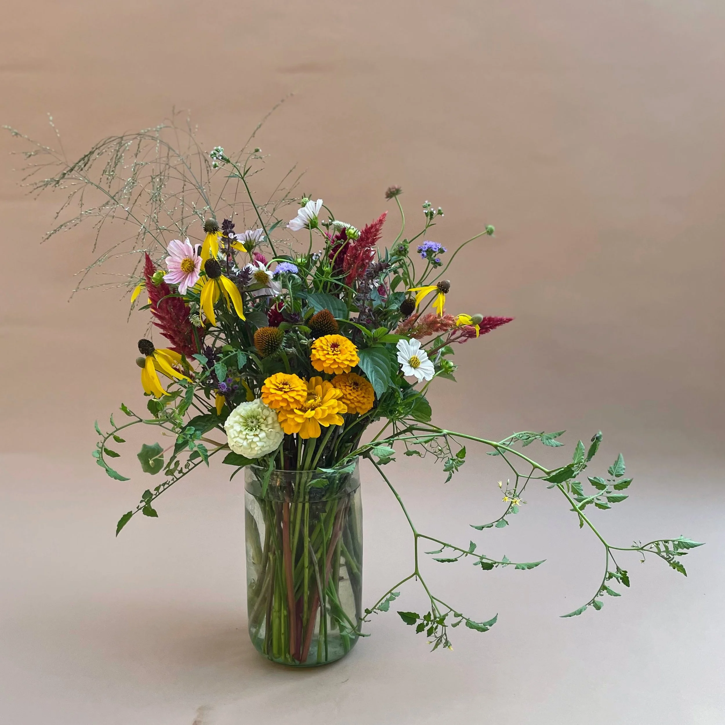 Seasonal Arrangement in Vase Droit