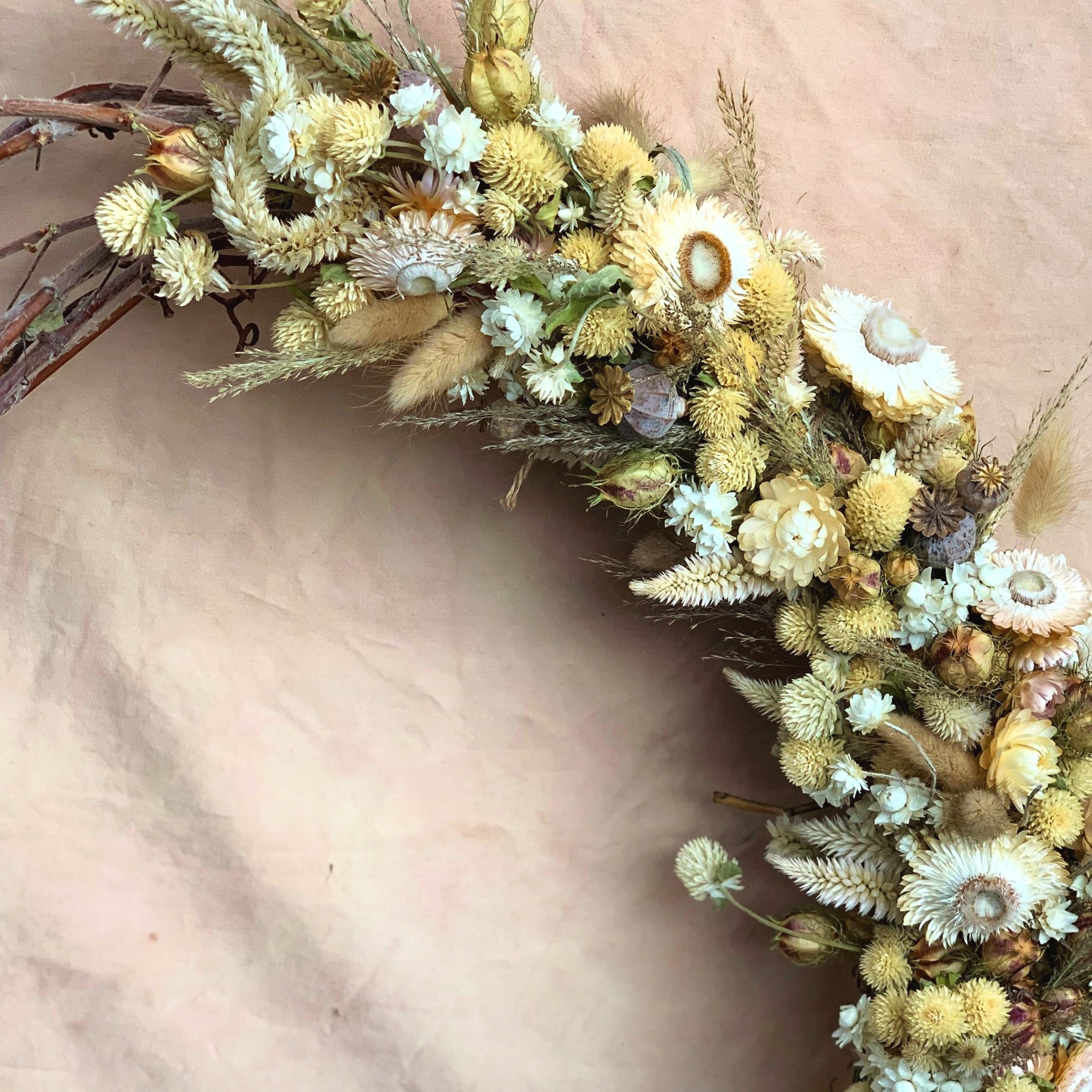 Autumn Floral Wreath Workshop @ The Loom Creative Studio Nov 14h, 2026