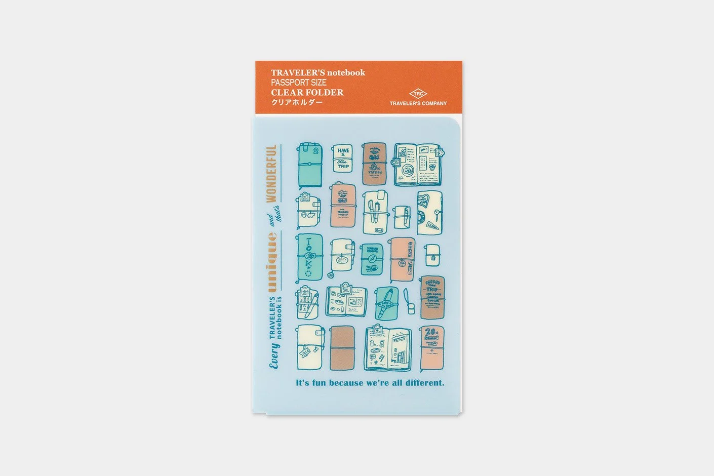 TRAVELER'S notebook Clear Folder 2027 (Passport size)