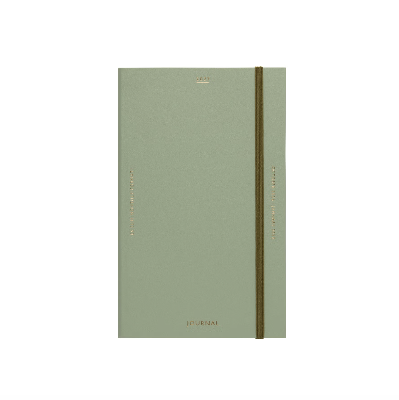Hightide 2027 Monthly Diary Katy B6 Slim Green