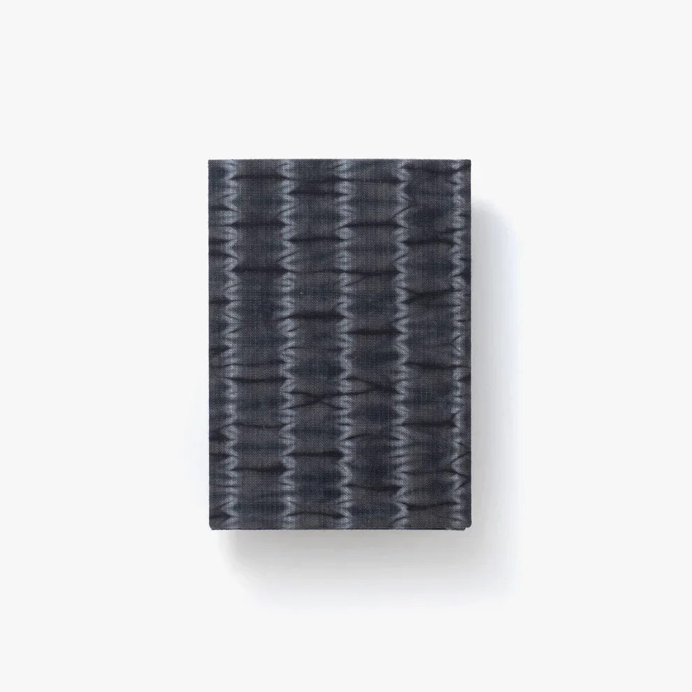 Kakimori Mini Note Y. & SONS Katakai Shibori Stripe