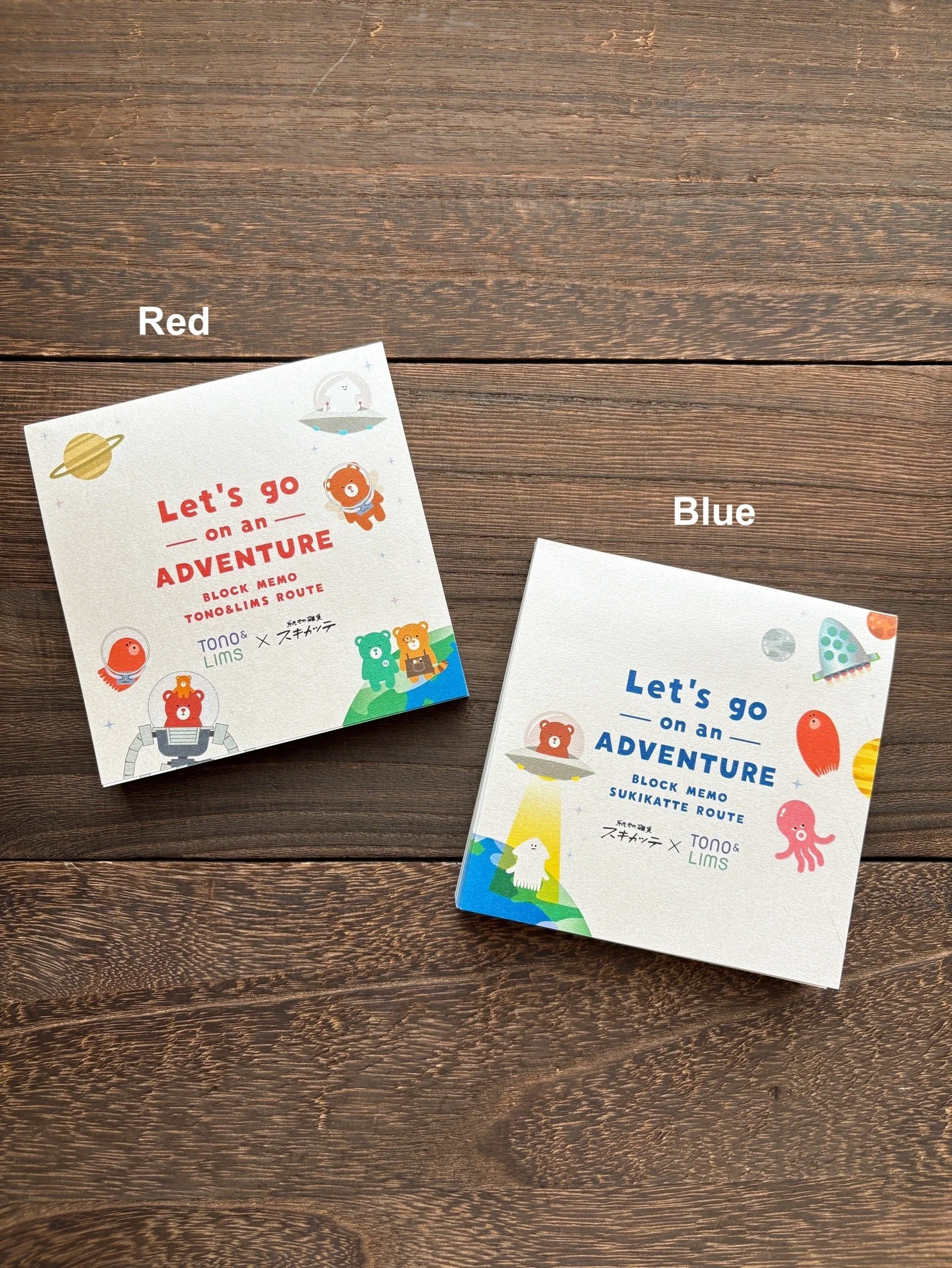 Tono & Lims Let's go on an Adventure Block Memo