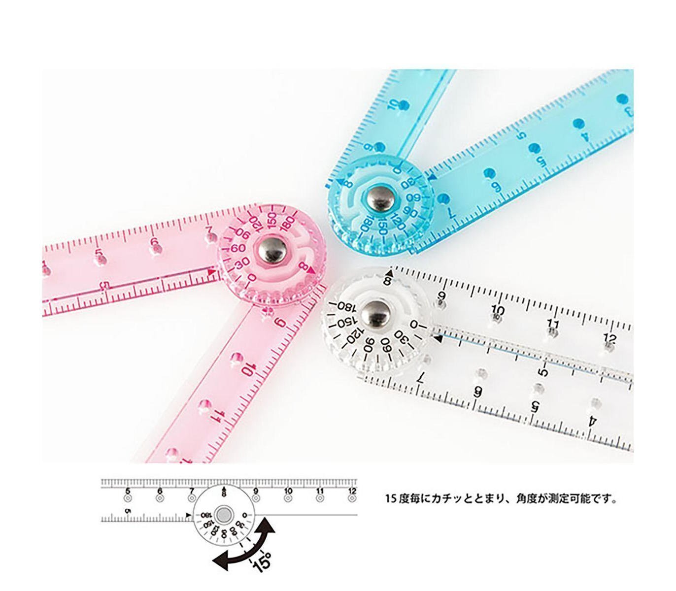 Midori Multi Ruler - 30 cm, Clear