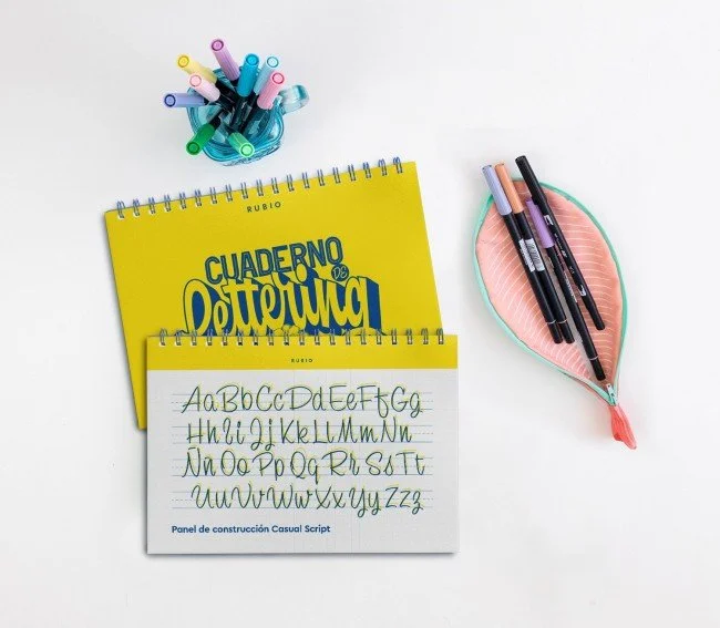 カリグラフィーブック、RUBIO CUADERNO DE LETTERING カリグラフィーブック、RUBIO CUADERNO DE LETTERING Rubio