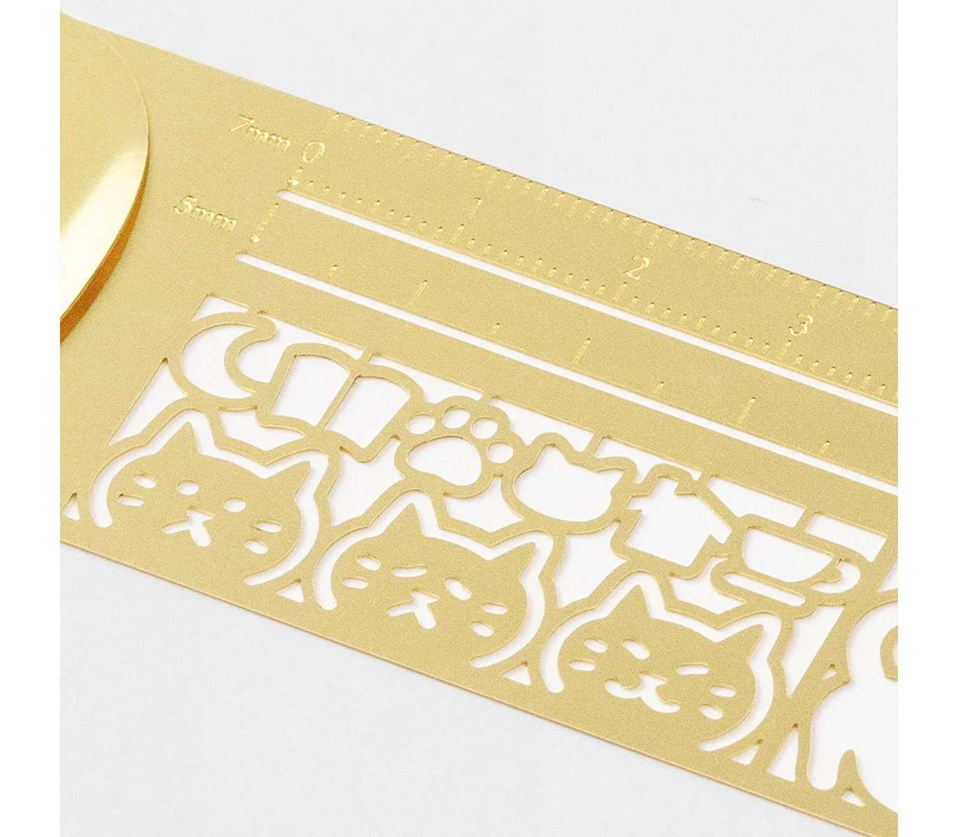 Midori Clip Ruler Cat A — KANDS Papelería