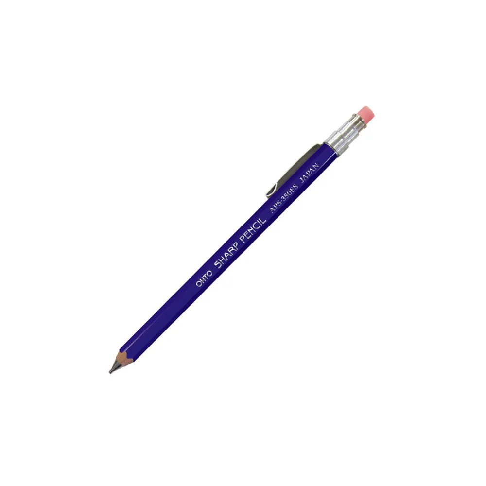 OHTO Sharp Pencil Mini Portamina 0.5mm Con Clip Azul