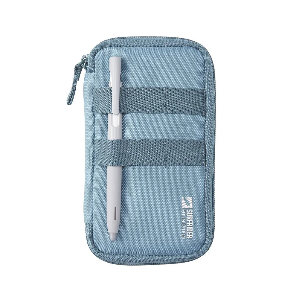 Trousse Stylos Lihit Lab Smart Fit Compact - Bleu Marine - Fine Et Résistante à L'Eau