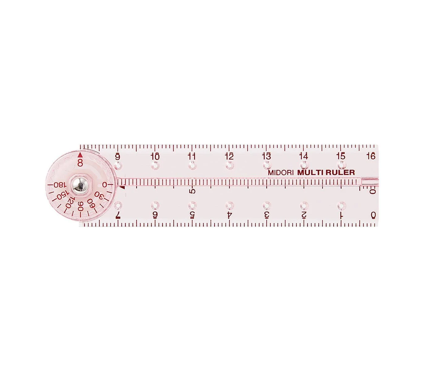 Midori Multi Ruler 16cm Soft Blue — KANDS Papelería