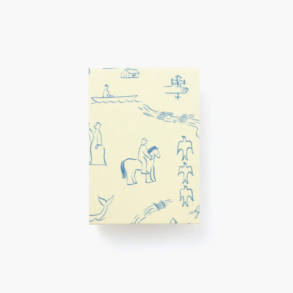 Kakimori Mini Note Cover Palmehuset History Ivory