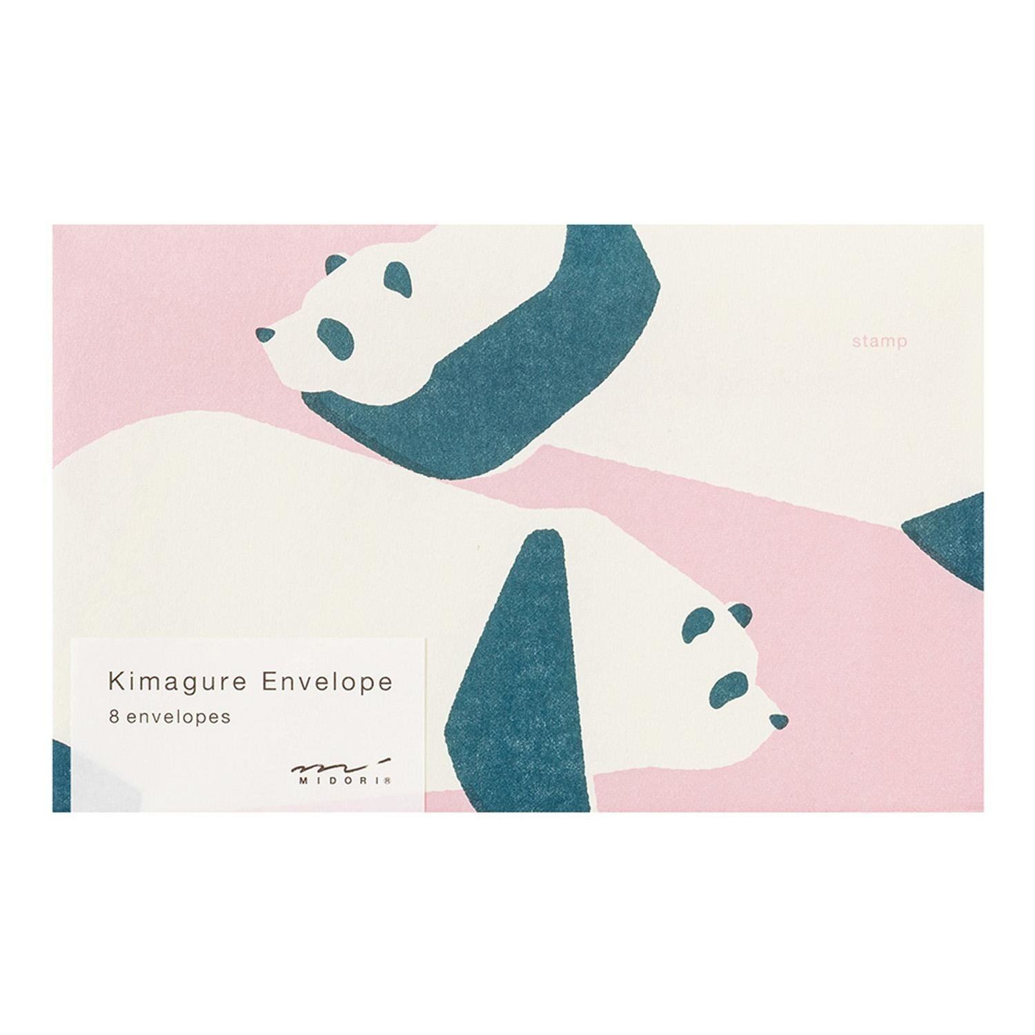 MIDORI Kimagure Easy&Cozy Envelope Panda