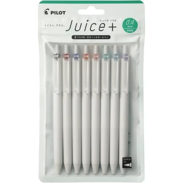 Pilot Juice+ Gel Pen 0.4mm 8 Color Set