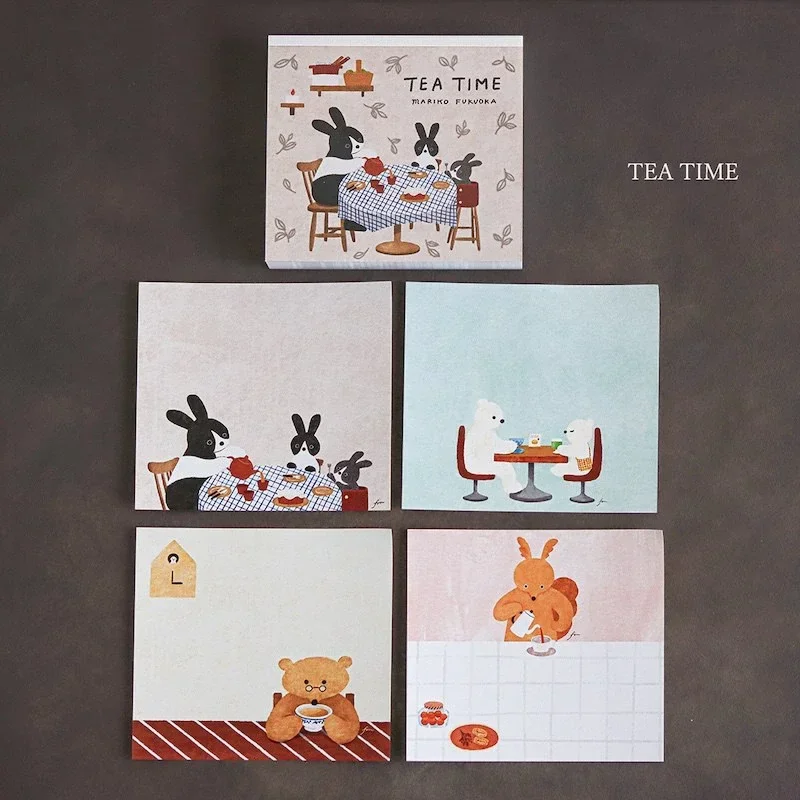 Cozyca Memo Pad Tea Time