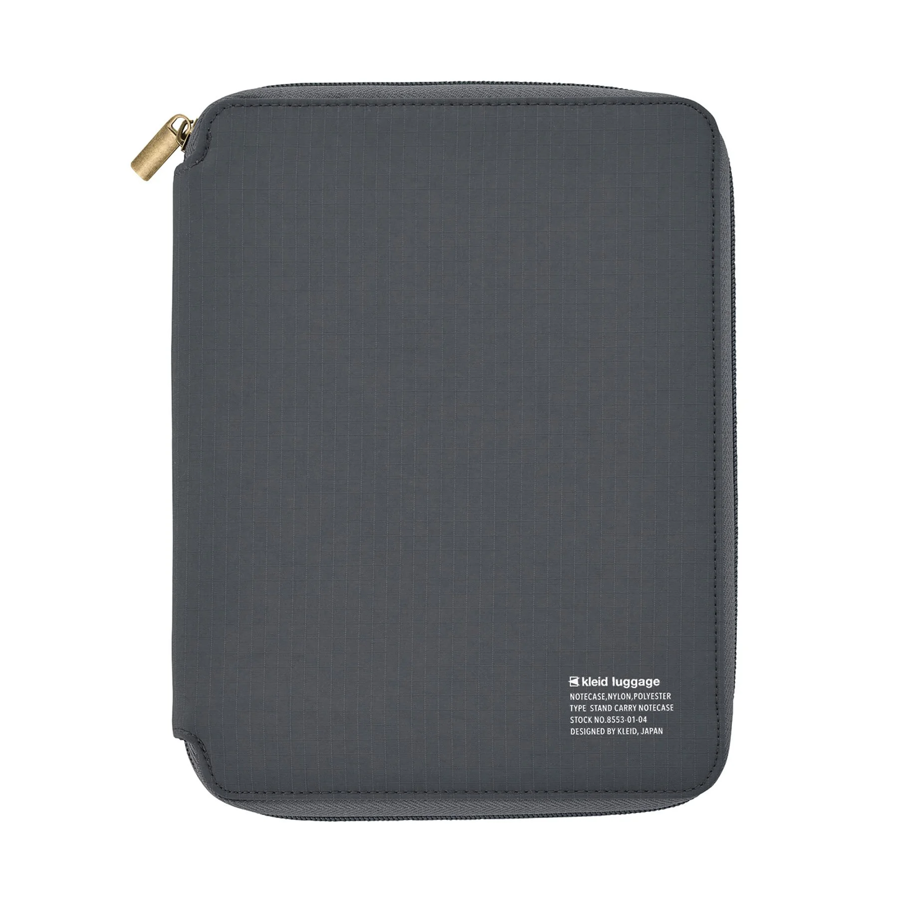 Kleid Stand Carry Notecase A5 Charcoal