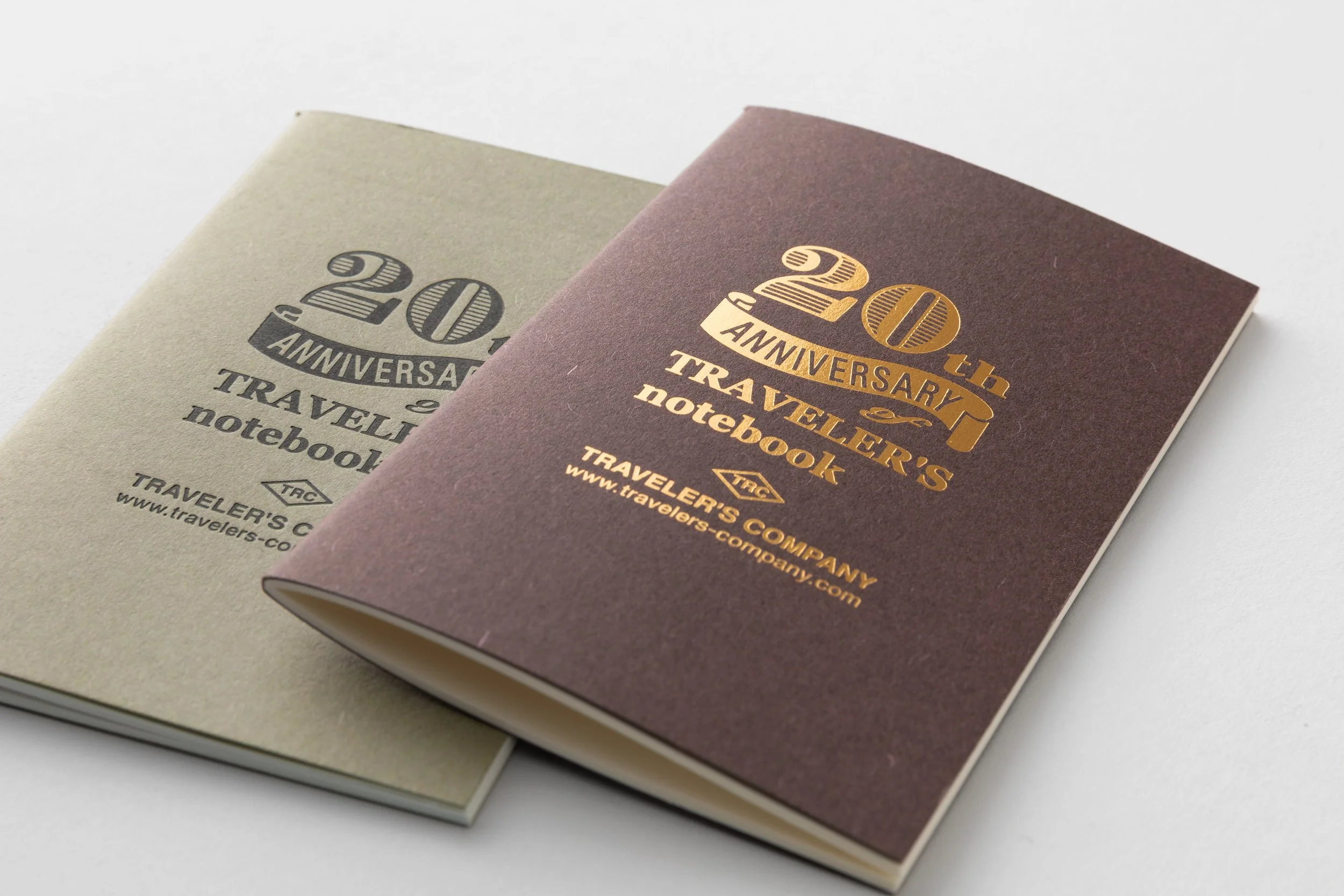 TRAVELER'S notebook 20thCARD SIZE SET 2種 2nd Batch PREORDER TRAVELER'S notebook Card Size 20th Anniversary