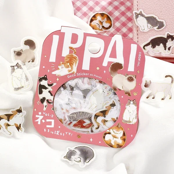 BGM IPPAI Sticker Cats