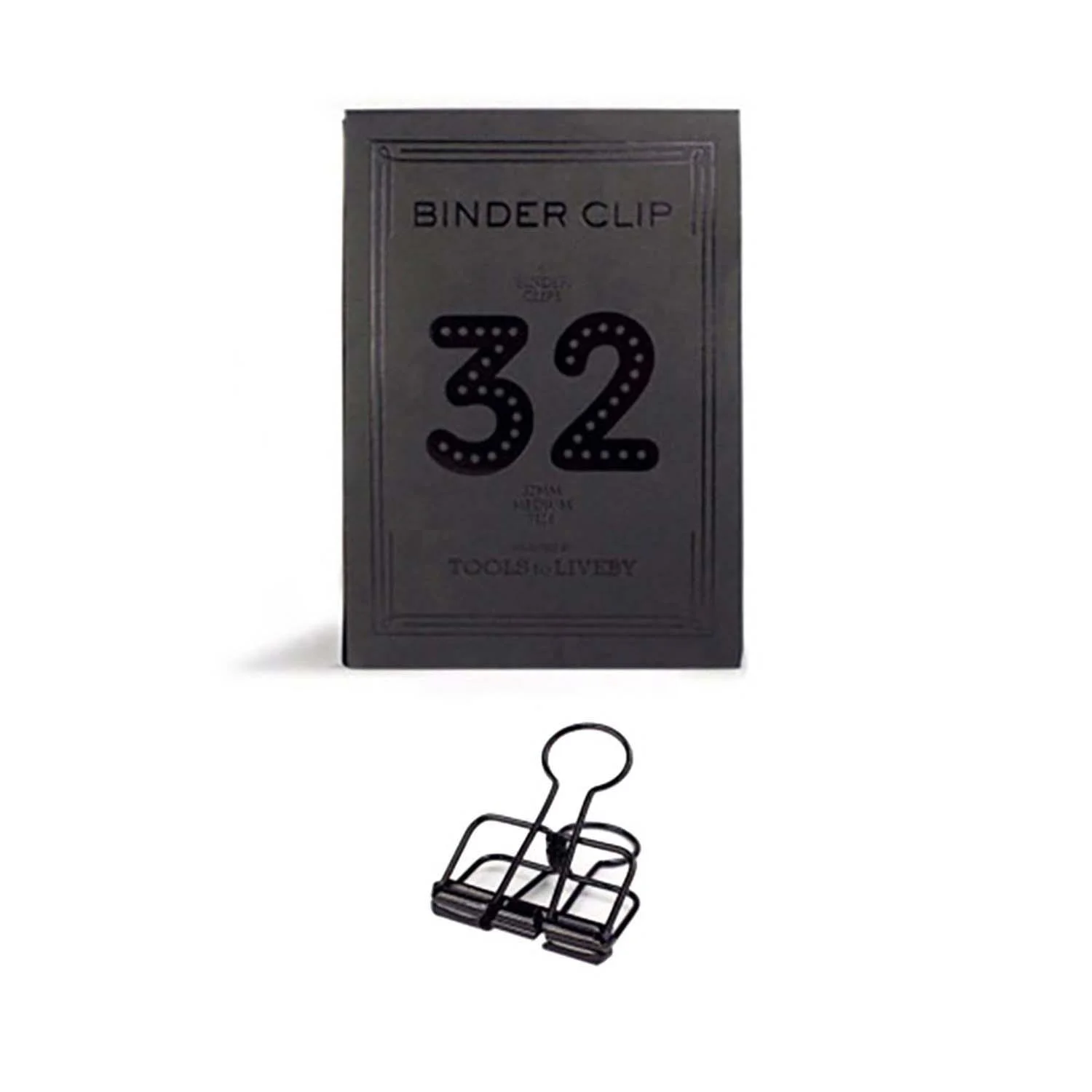 TOOLS TO LIVEBY Clip 32mm Black