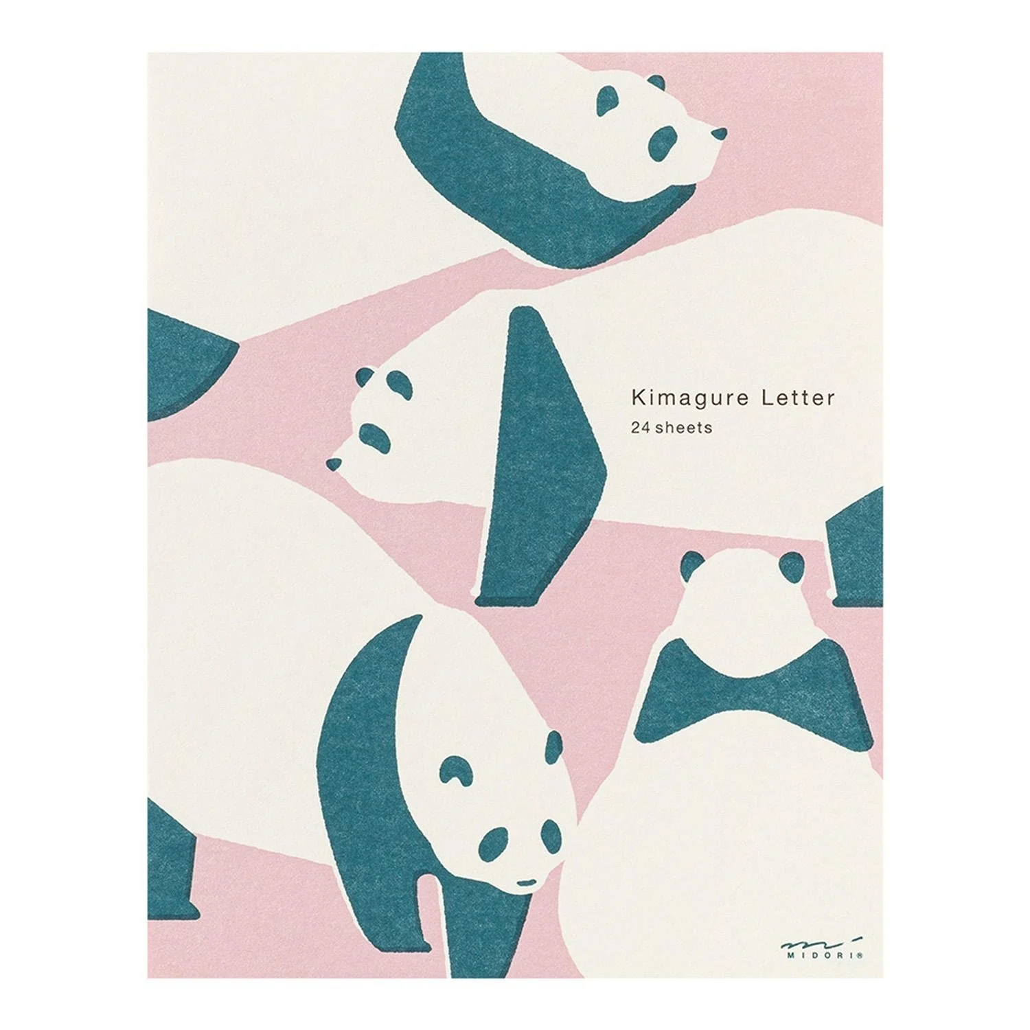 MIDORI Kimagure Easy&Cozy Letter Pad Panda