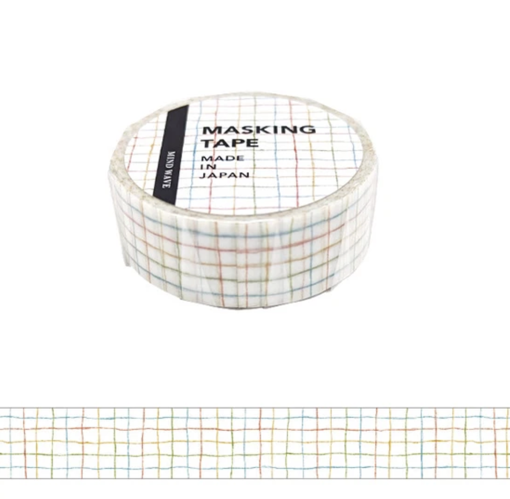 Mind Wave Washi Tape Check 1