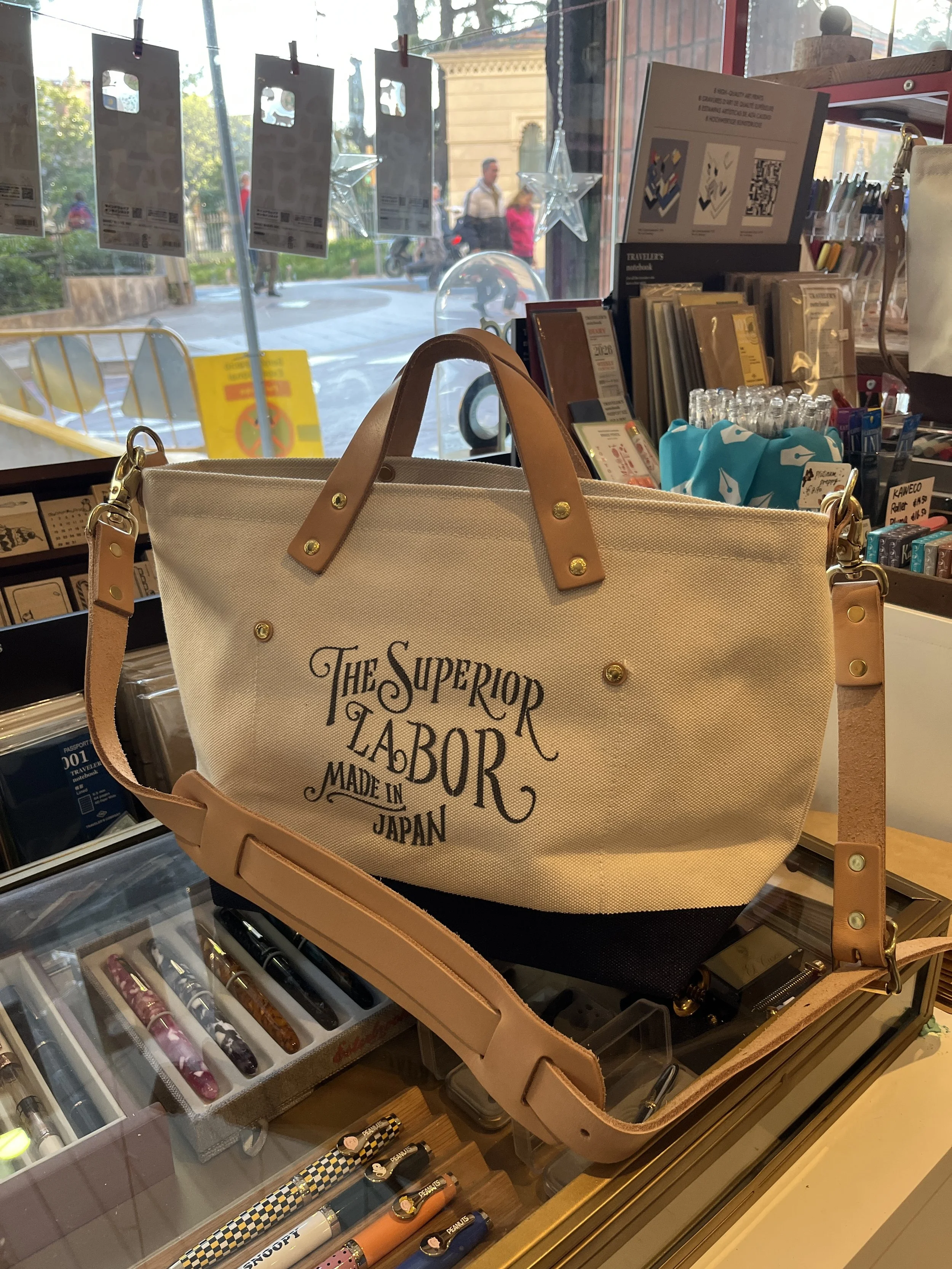 The Superior Labor Shoulder Bag XS 05 Made in Japan Navy