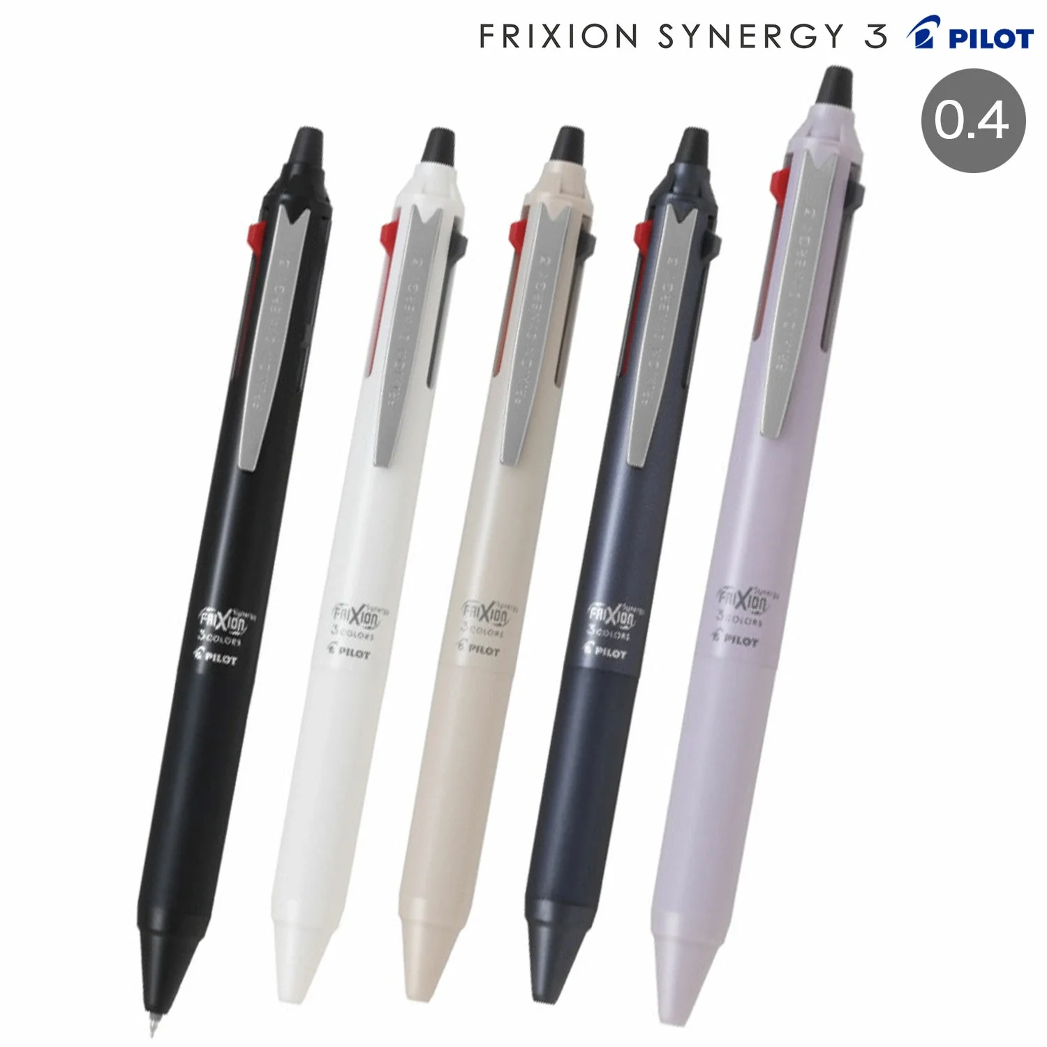 Pilot Frixion Synergy 3 Multi Pen 0.4mm